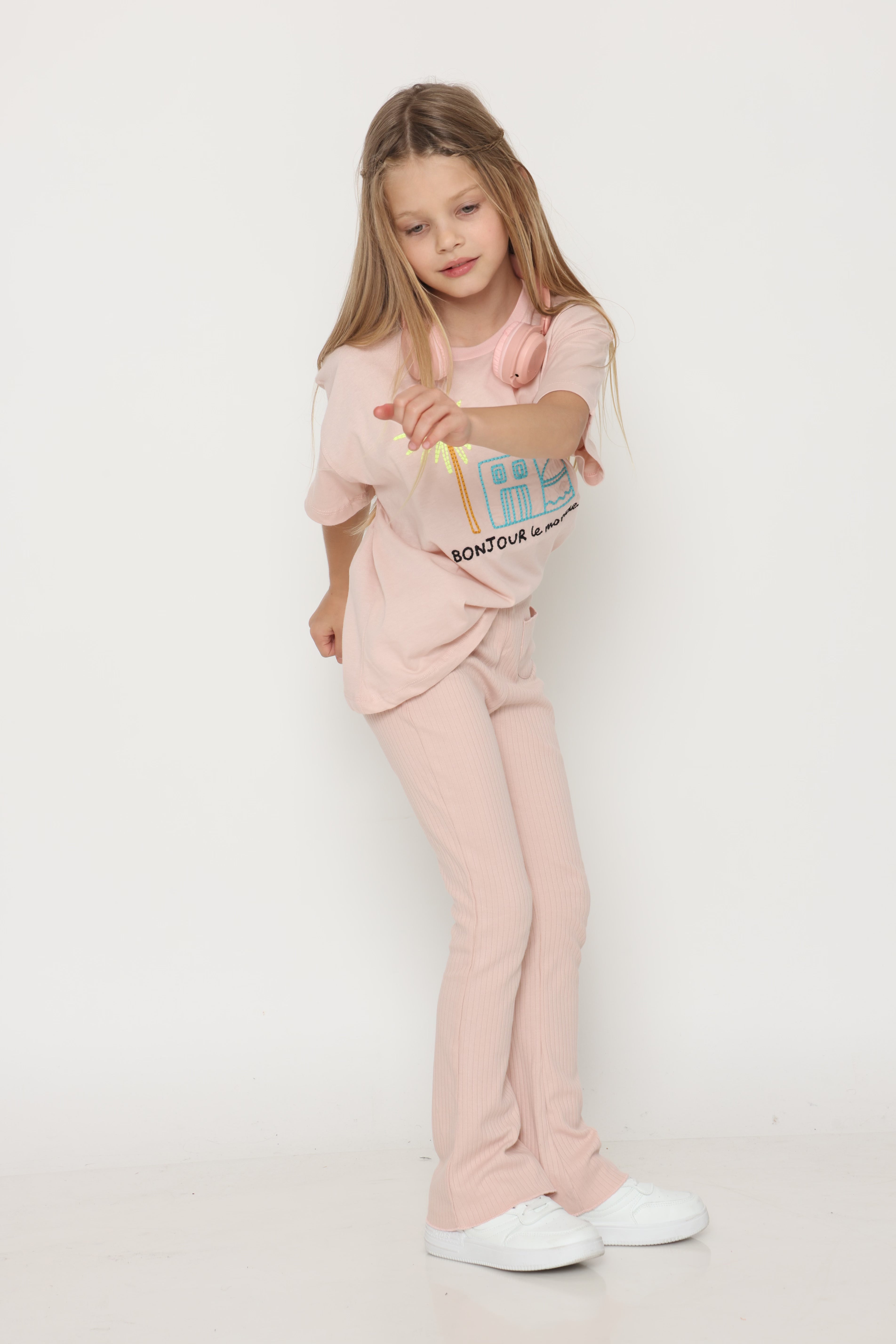 חליפה בונזור ורודה