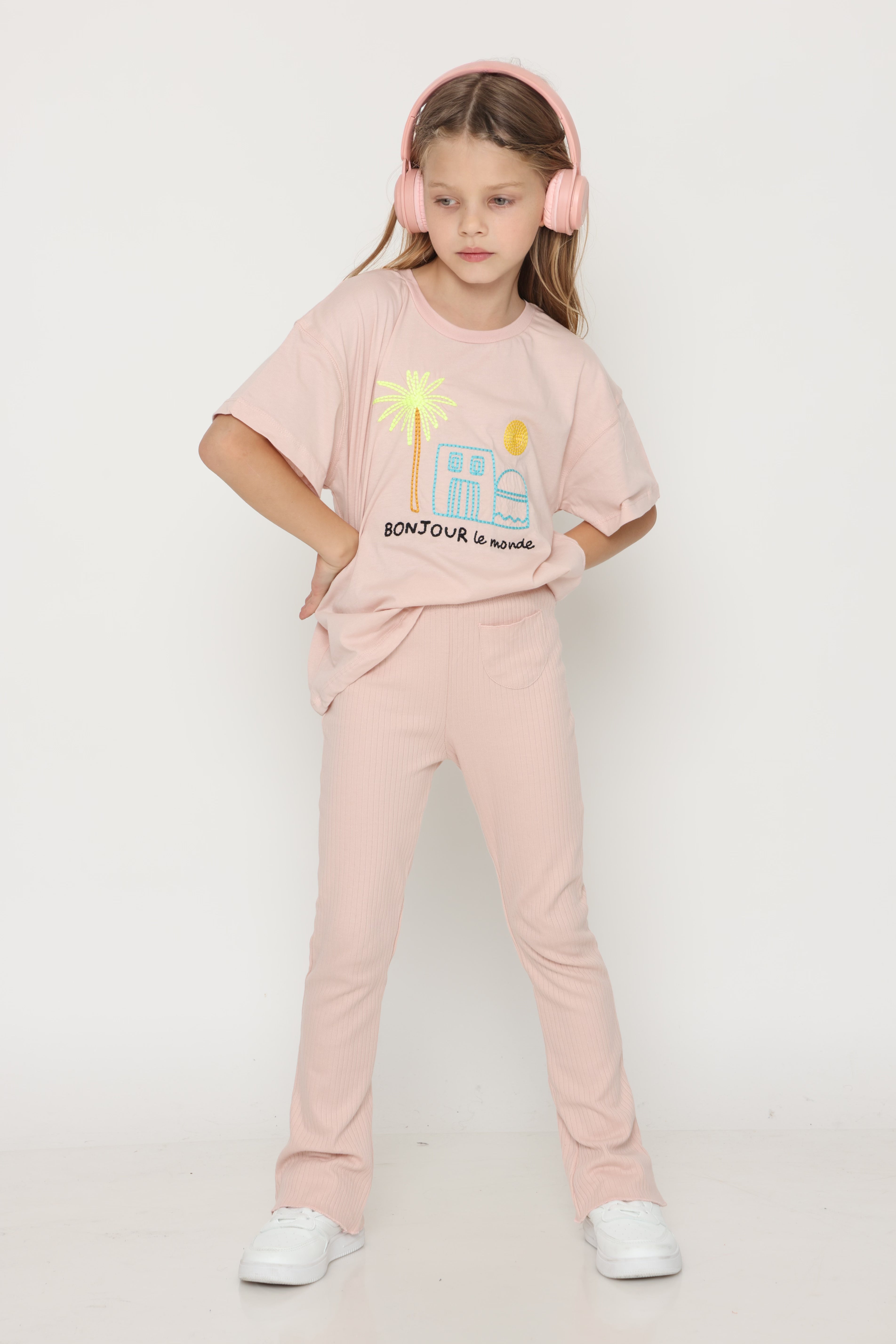 חליפה בונזור ורודה