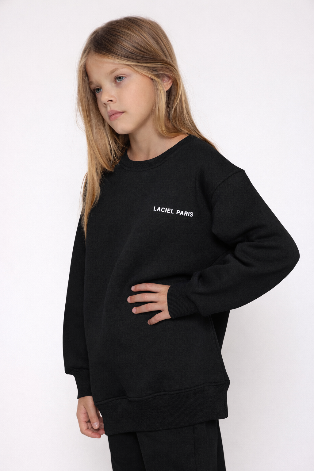 חליפות פוטר קלאסית לסיאל בנות - שחור