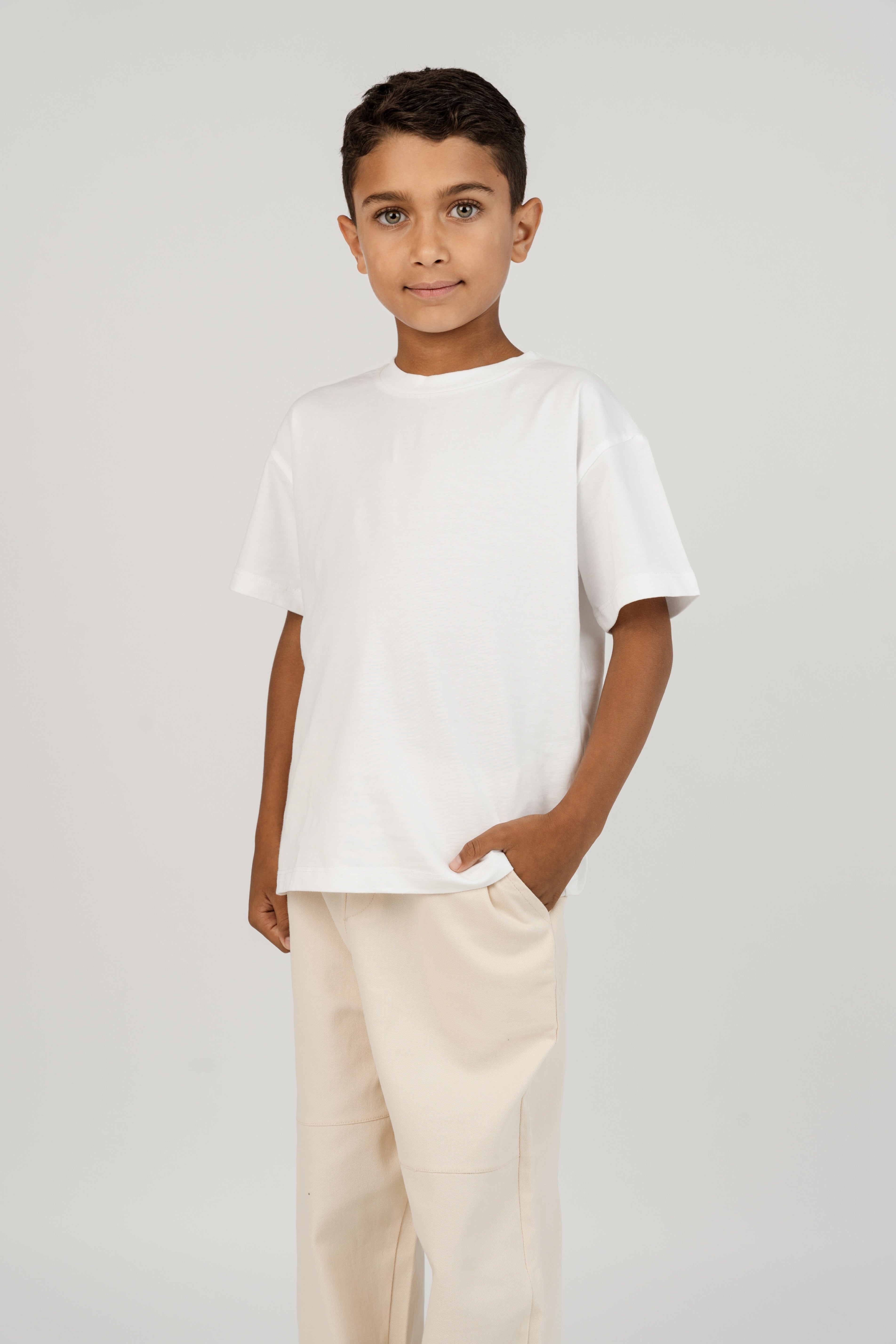 מכנס slim יוניסקס - בז