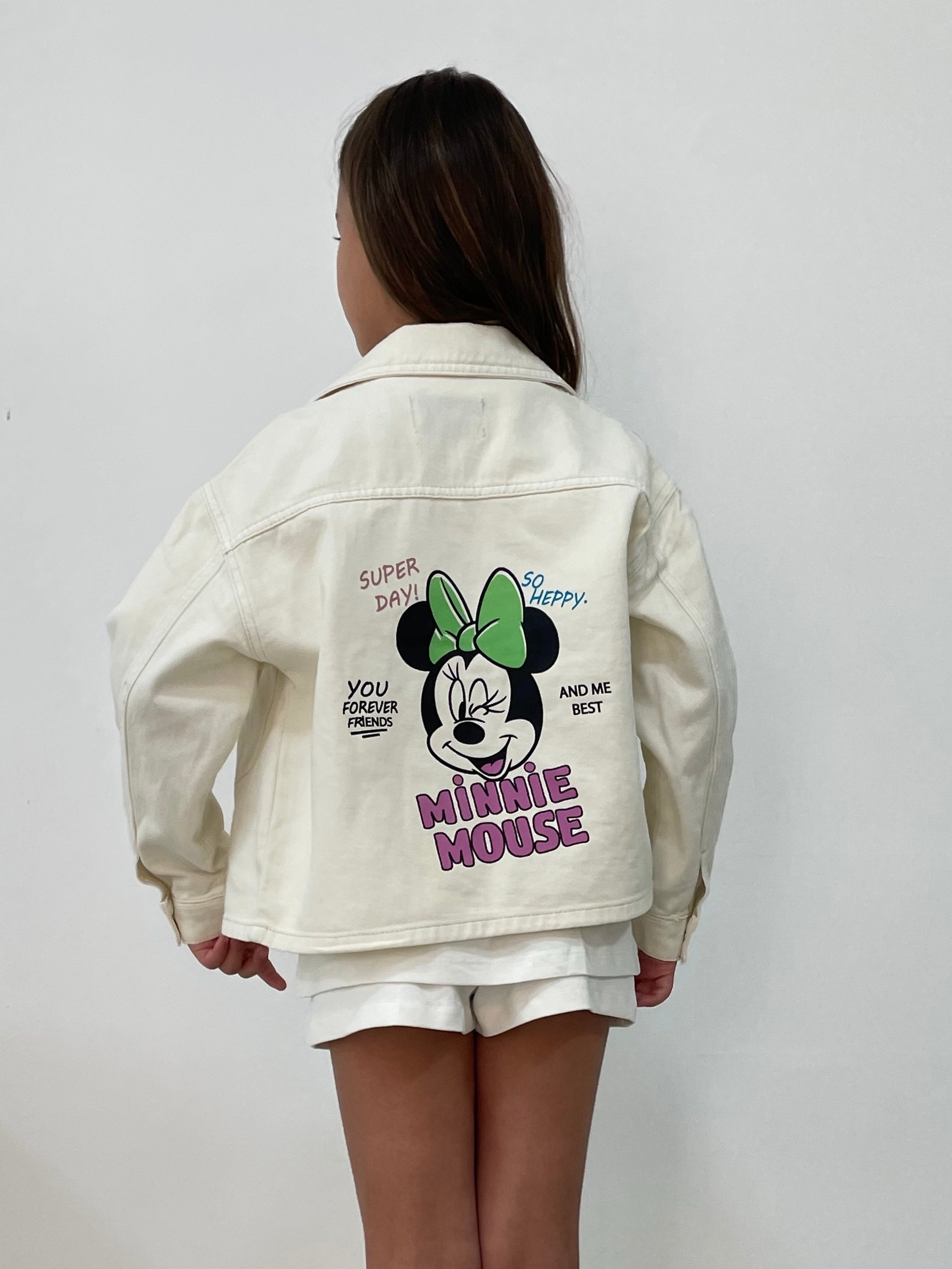 גקט DENIM אוברסייז לילדה