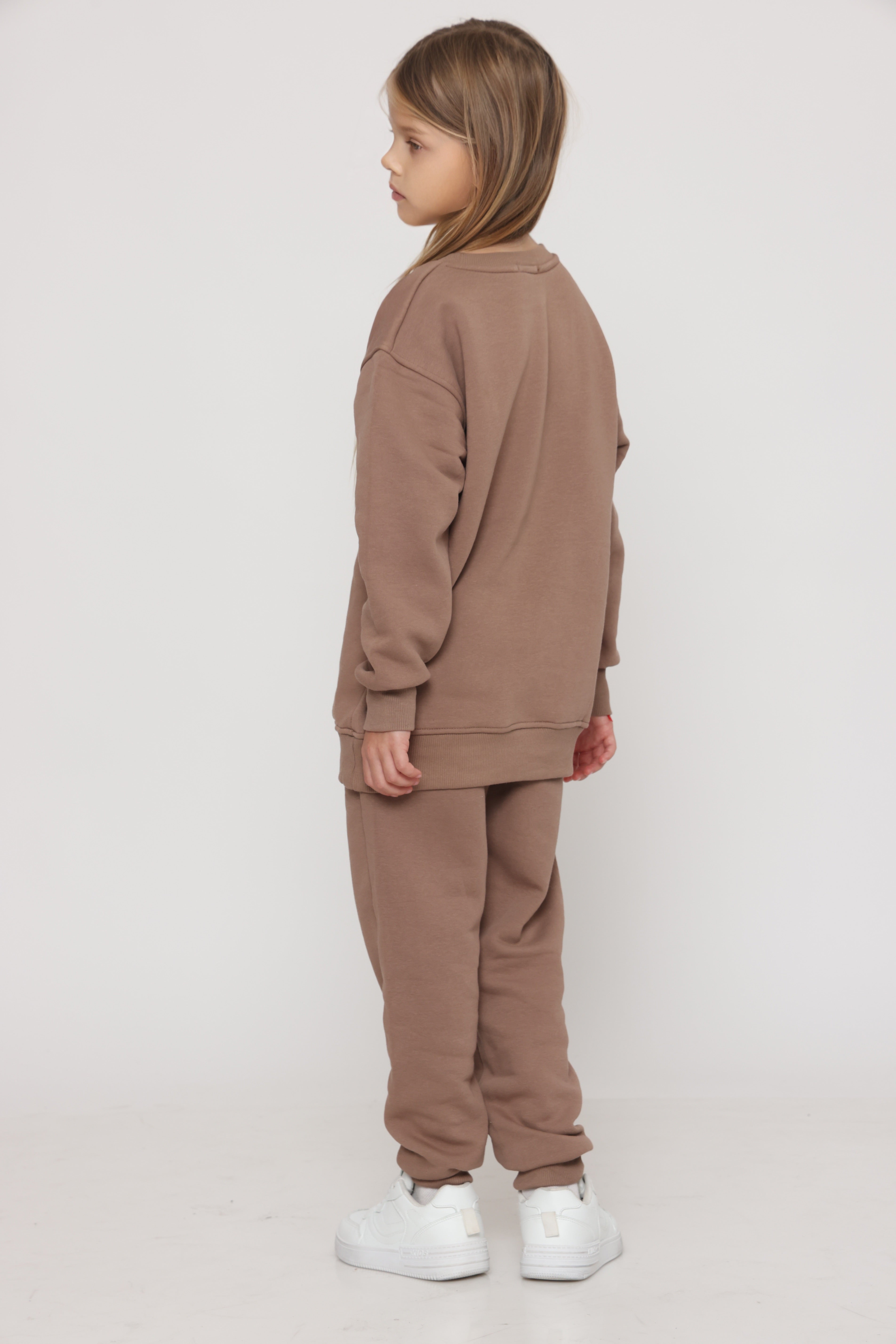 חליפת פוטר Laciel קלאסית בצבע חום טבעי לילדה