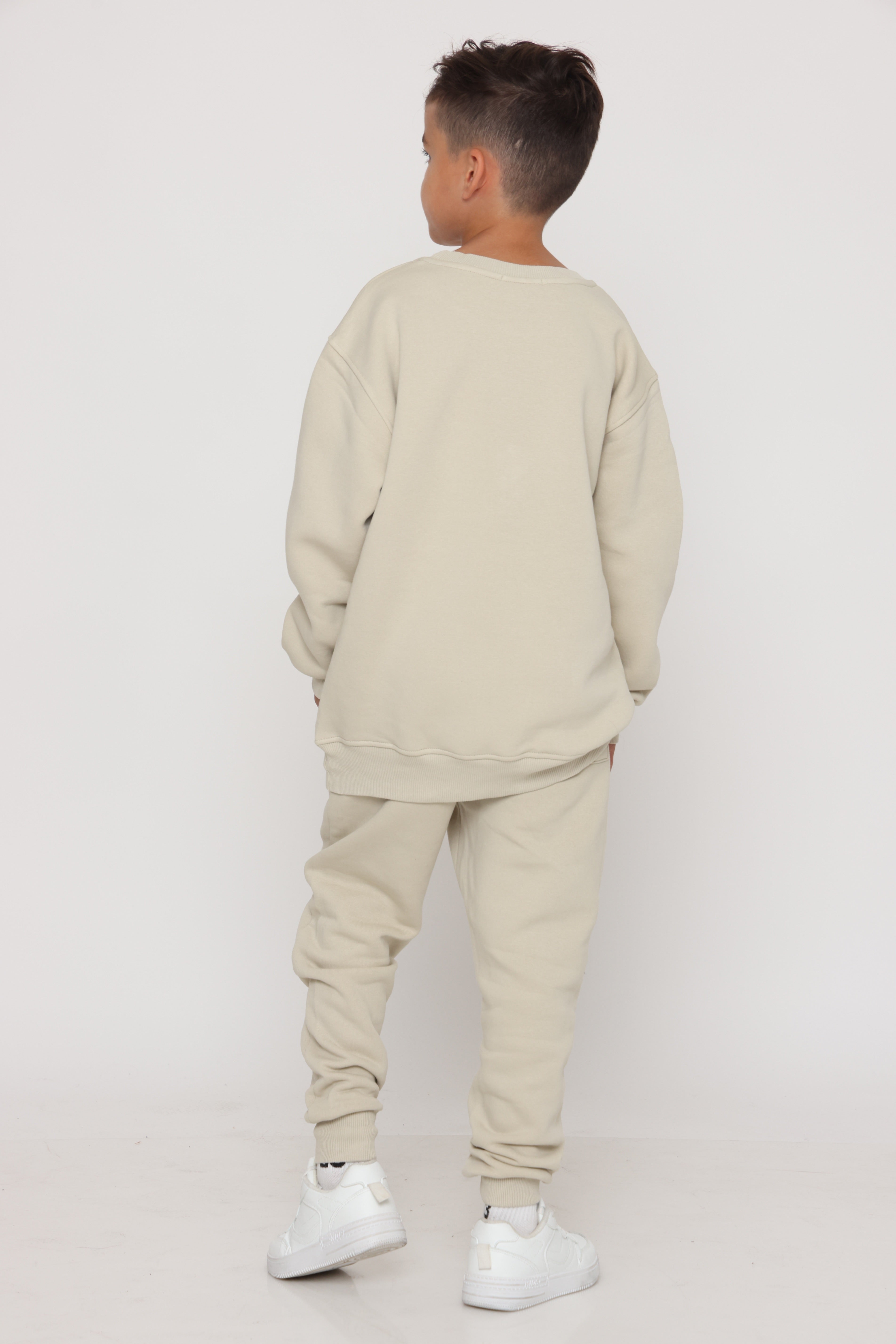 חליפת פוטר Laciel קלאסית בצבע שמנת לילד