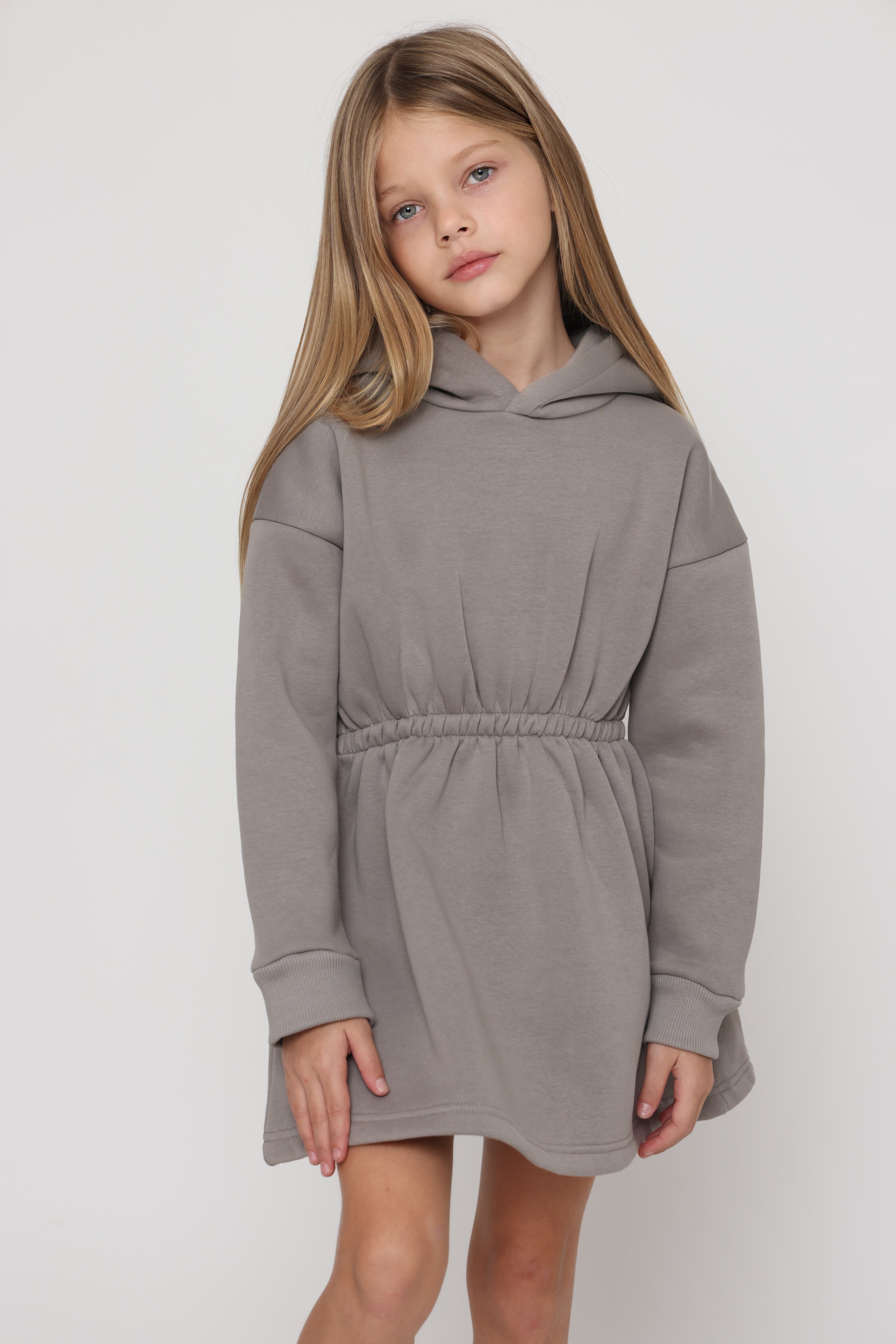 שמלה פוטר עם קפוצון לילדה