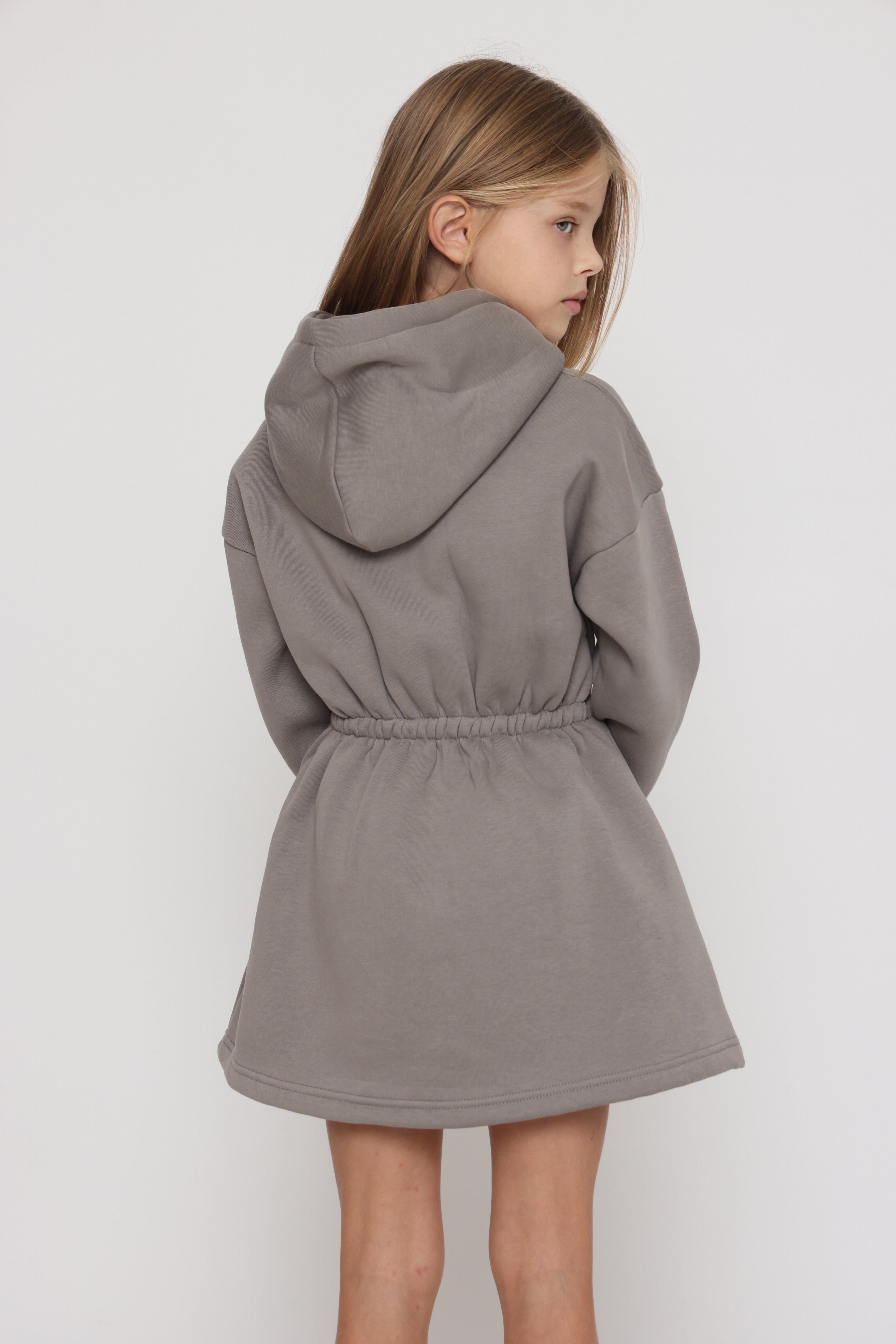 שמלה פוטר עם קפוצון לילדה