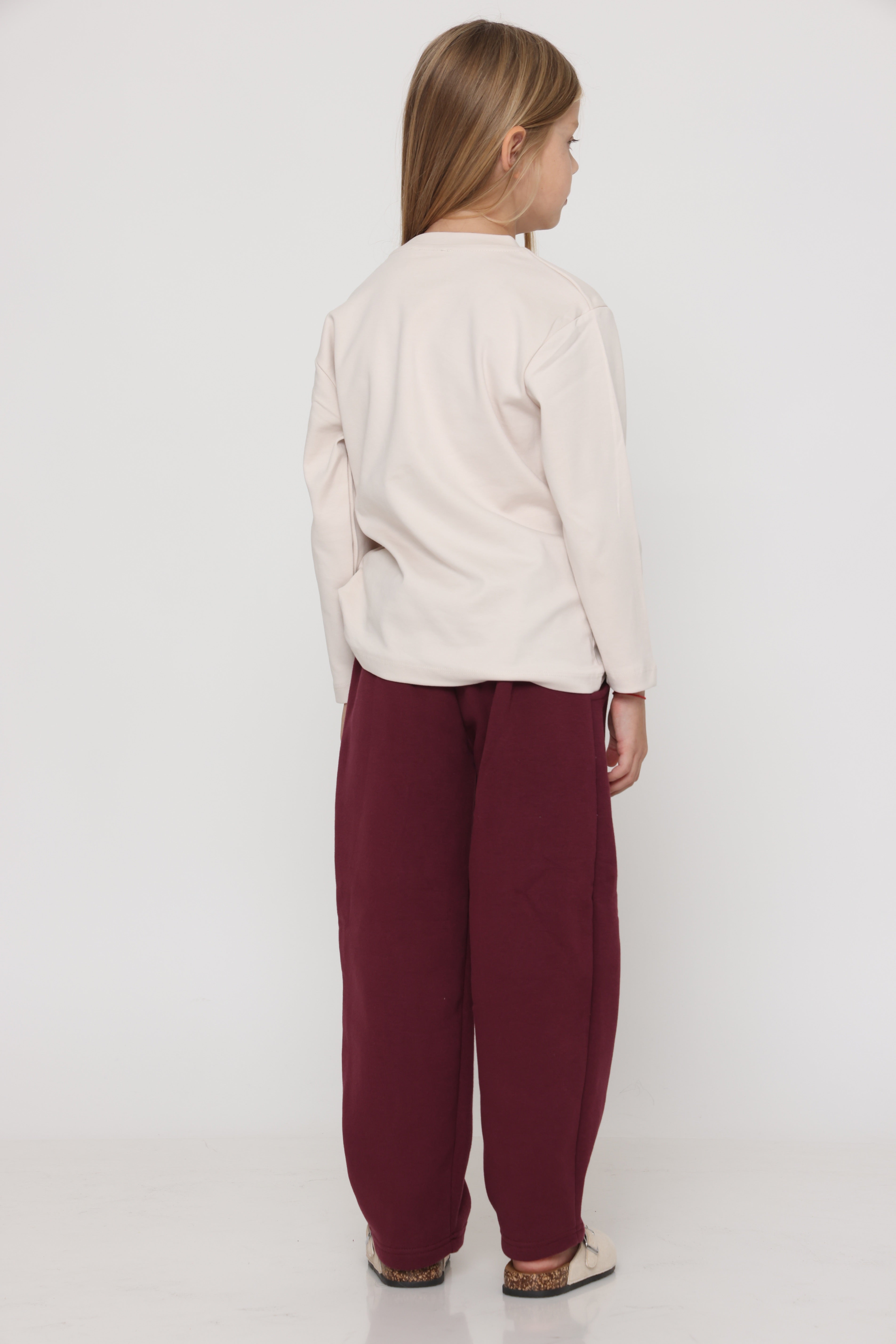 מכנס ספורט אלגנט יוניסקס בורדו