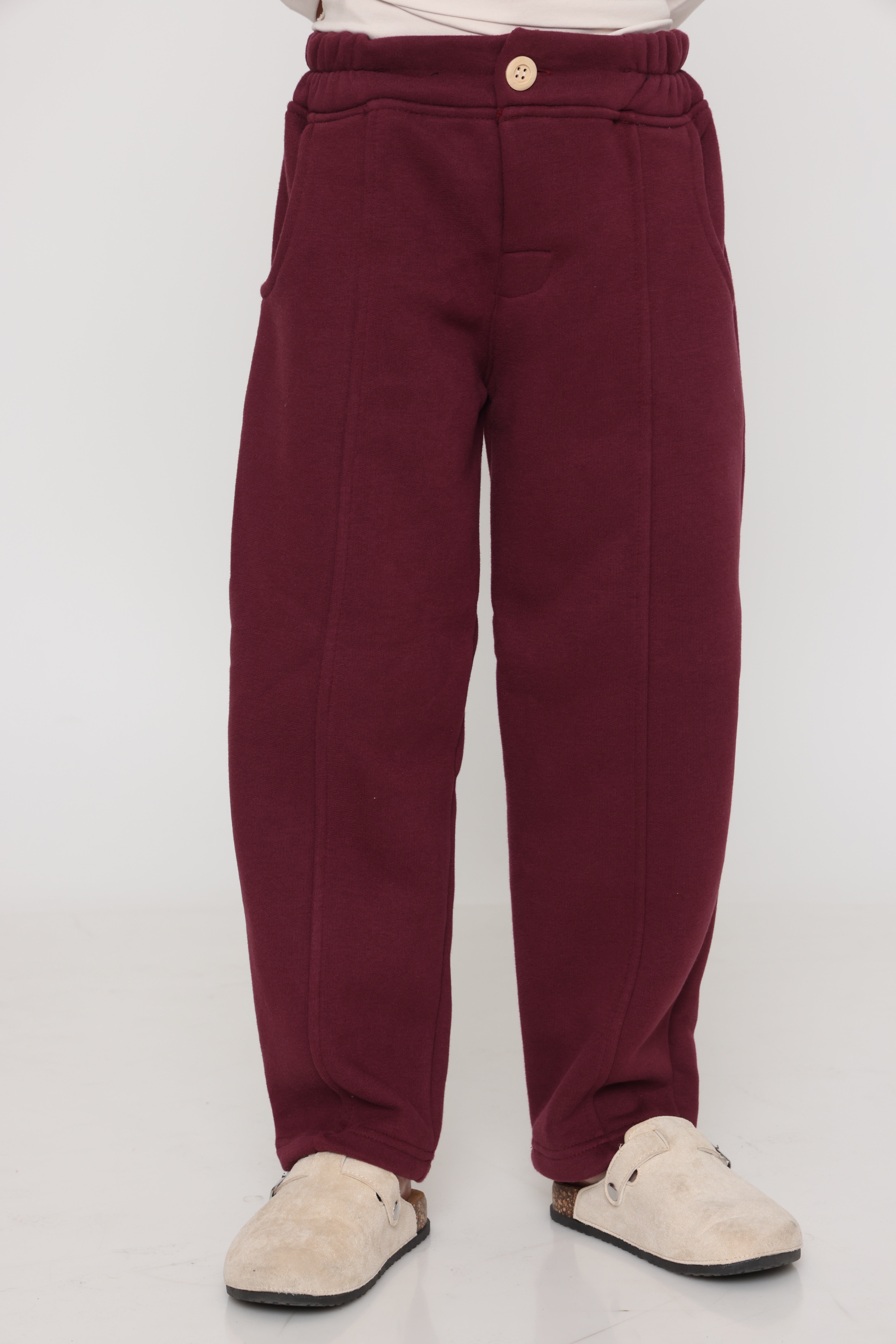 מכנס ספורט אלגנט יוניסקס בורדו