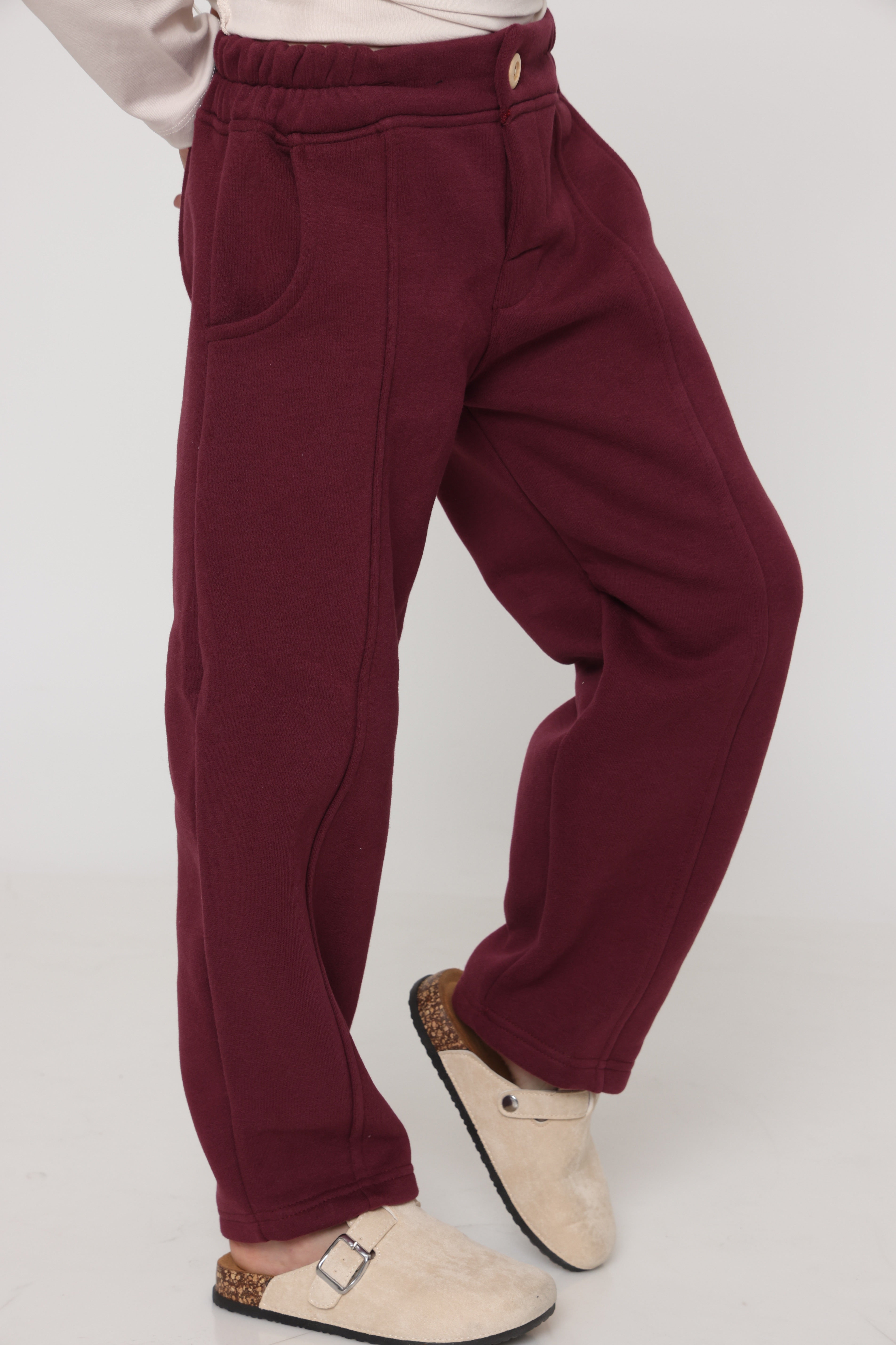 מכנס ספורט אלגנט יוניסקס בורדו