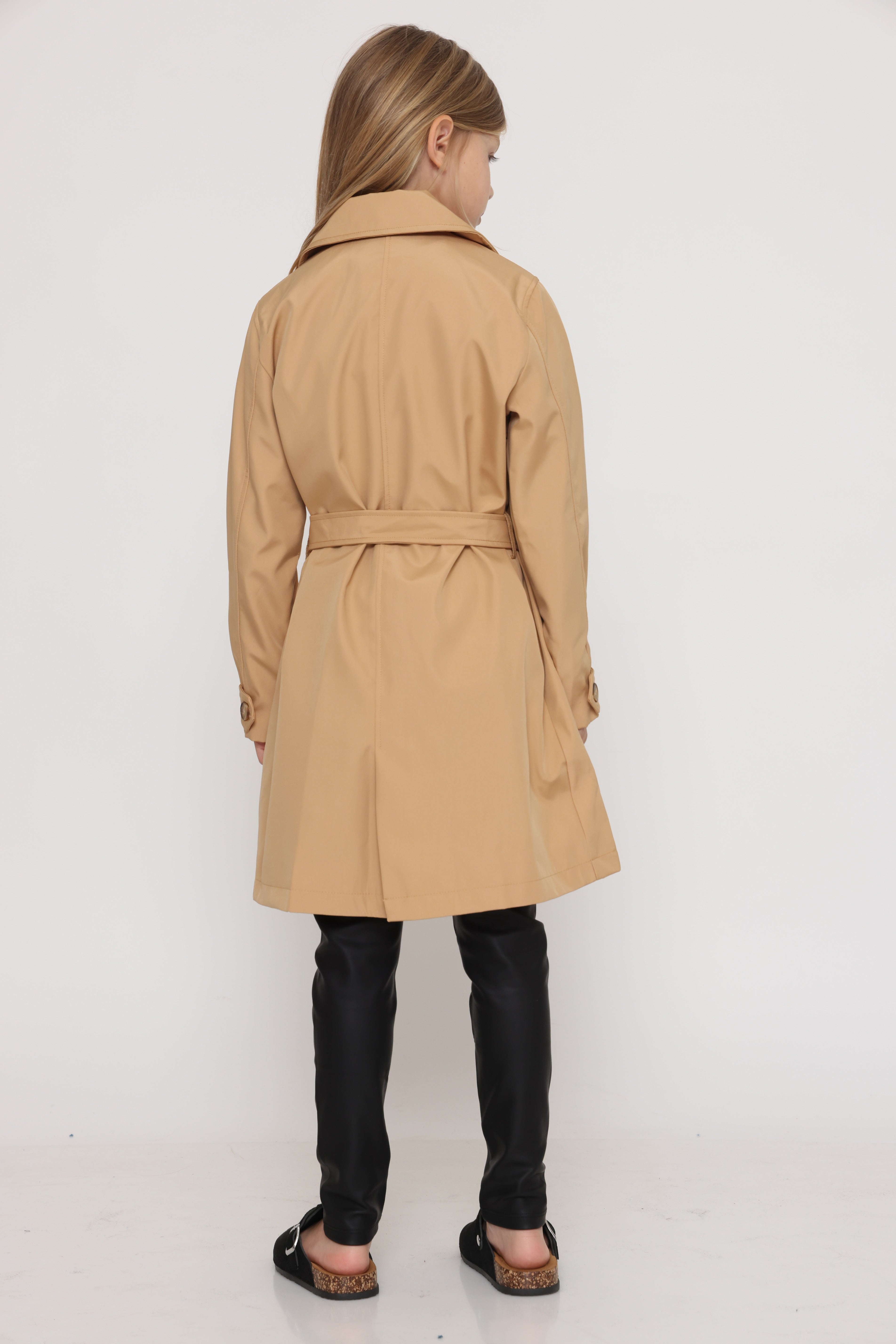 מעיל טרנץ קלאסי לילדות