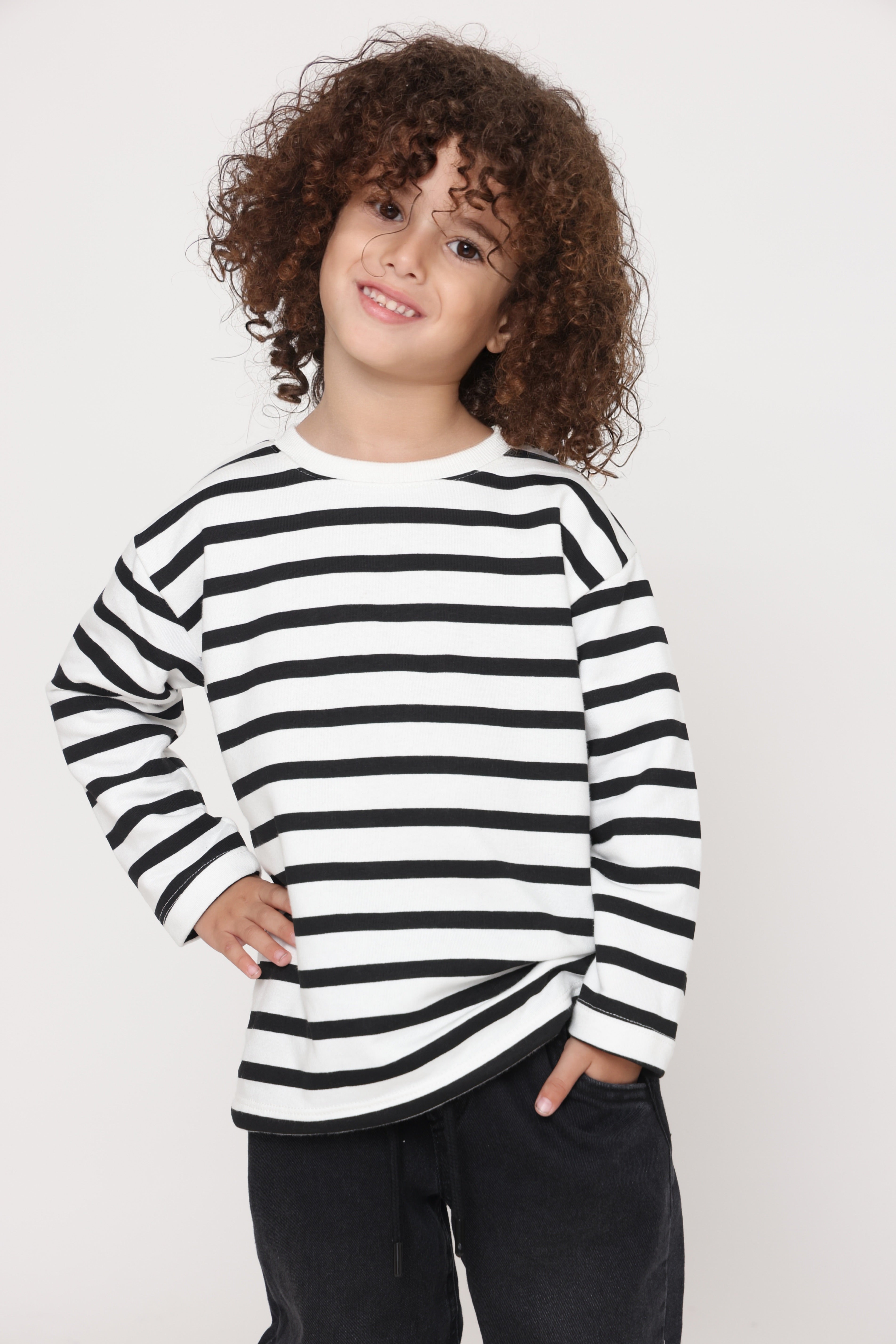 מכנס ג׳וג גינס שחור