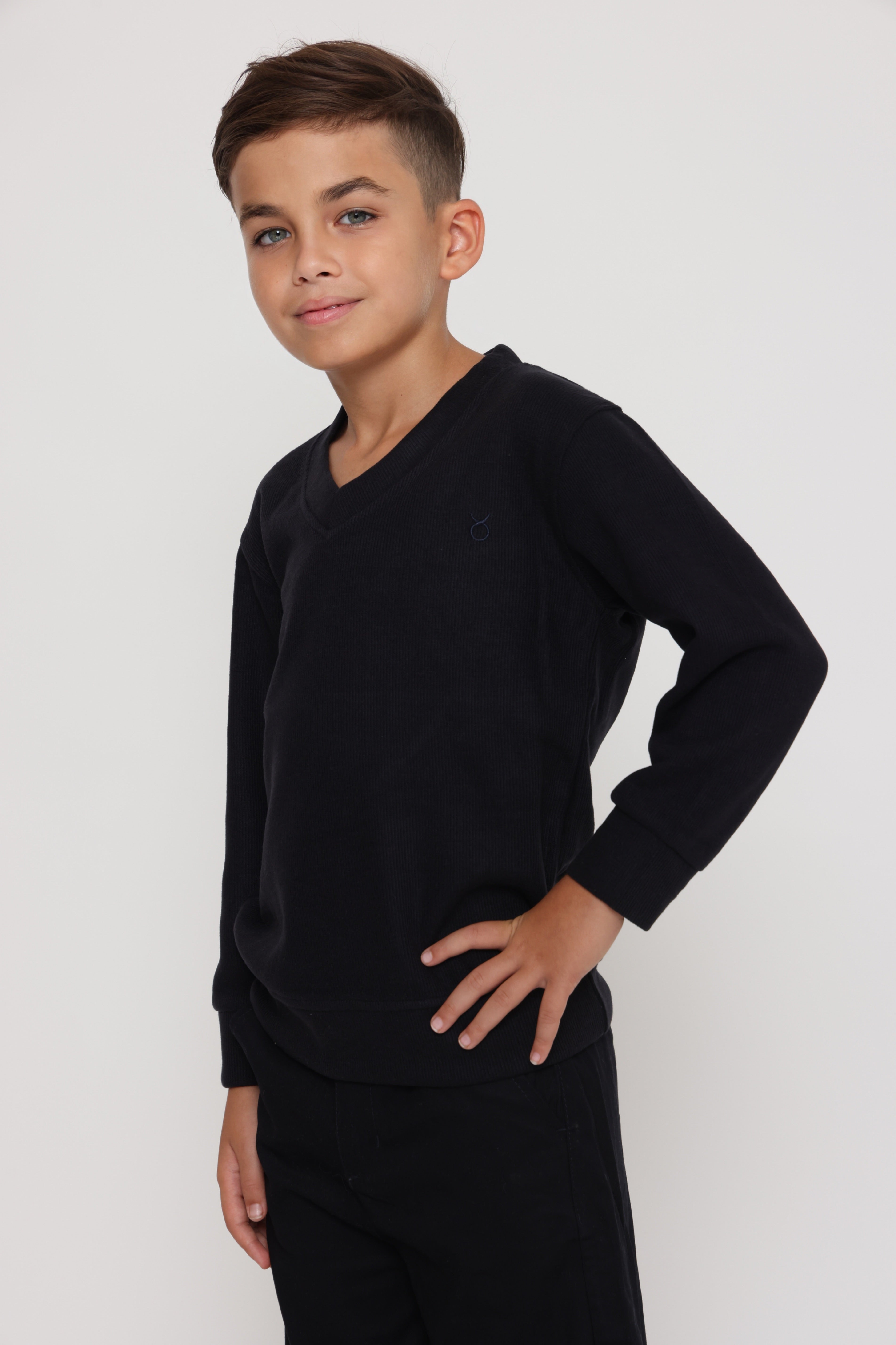 מכנס סיגר קלאסי ספורט אלגנט שחור