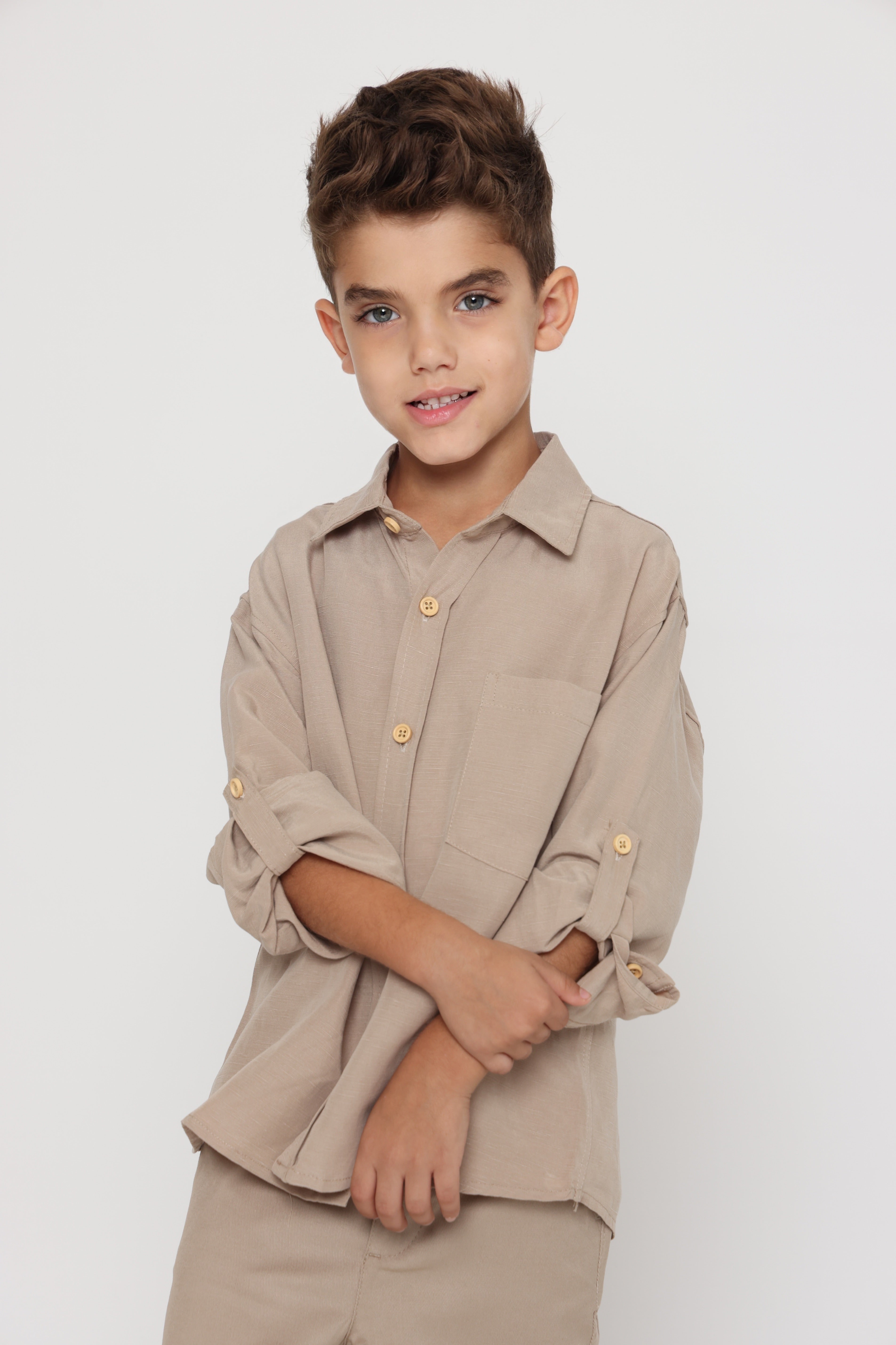 מכנס סיגר קלאסי ספורט אלגנט בז טבעי