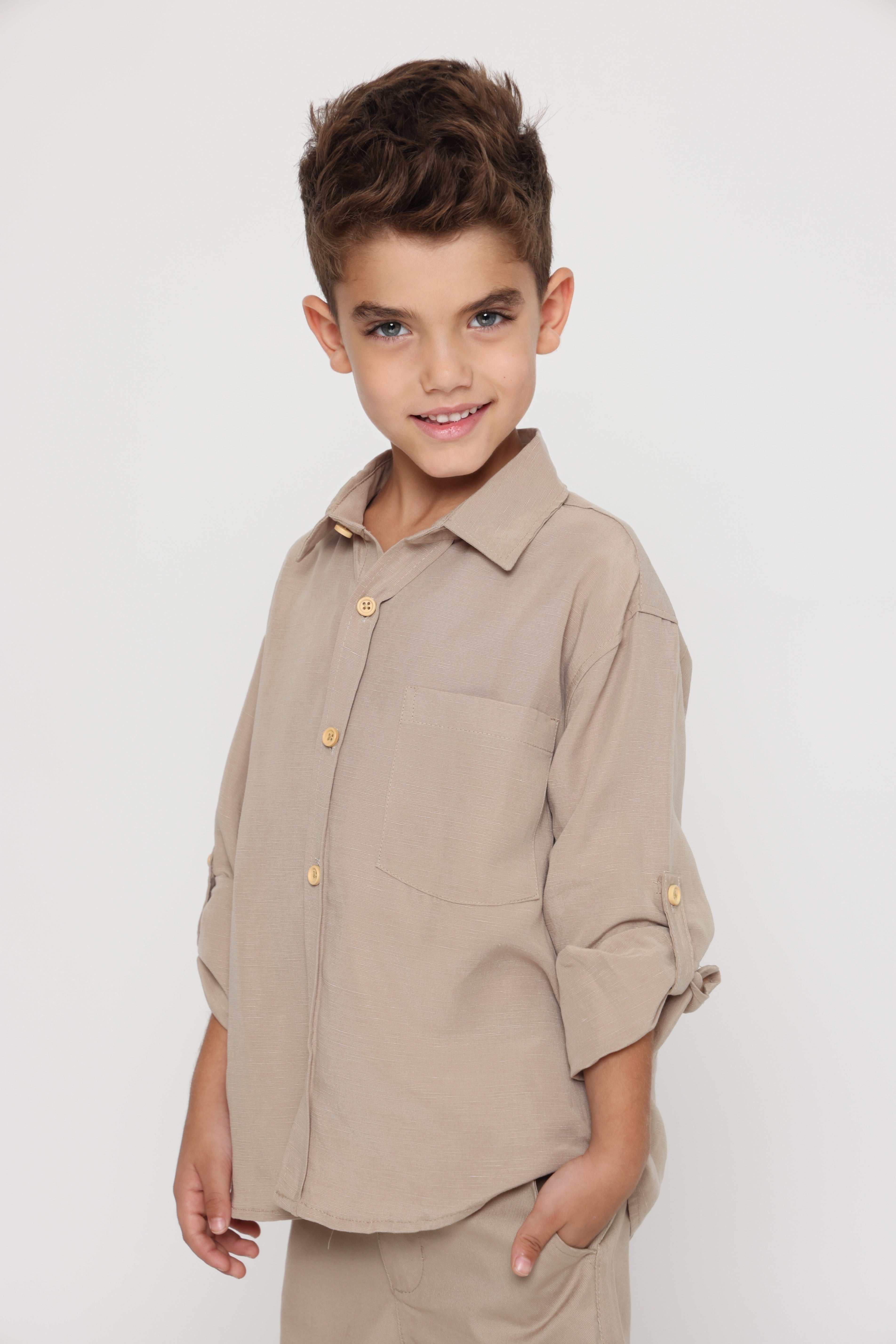 מכנס סיגר קלאסי ספורט אלגנט בז טבעי