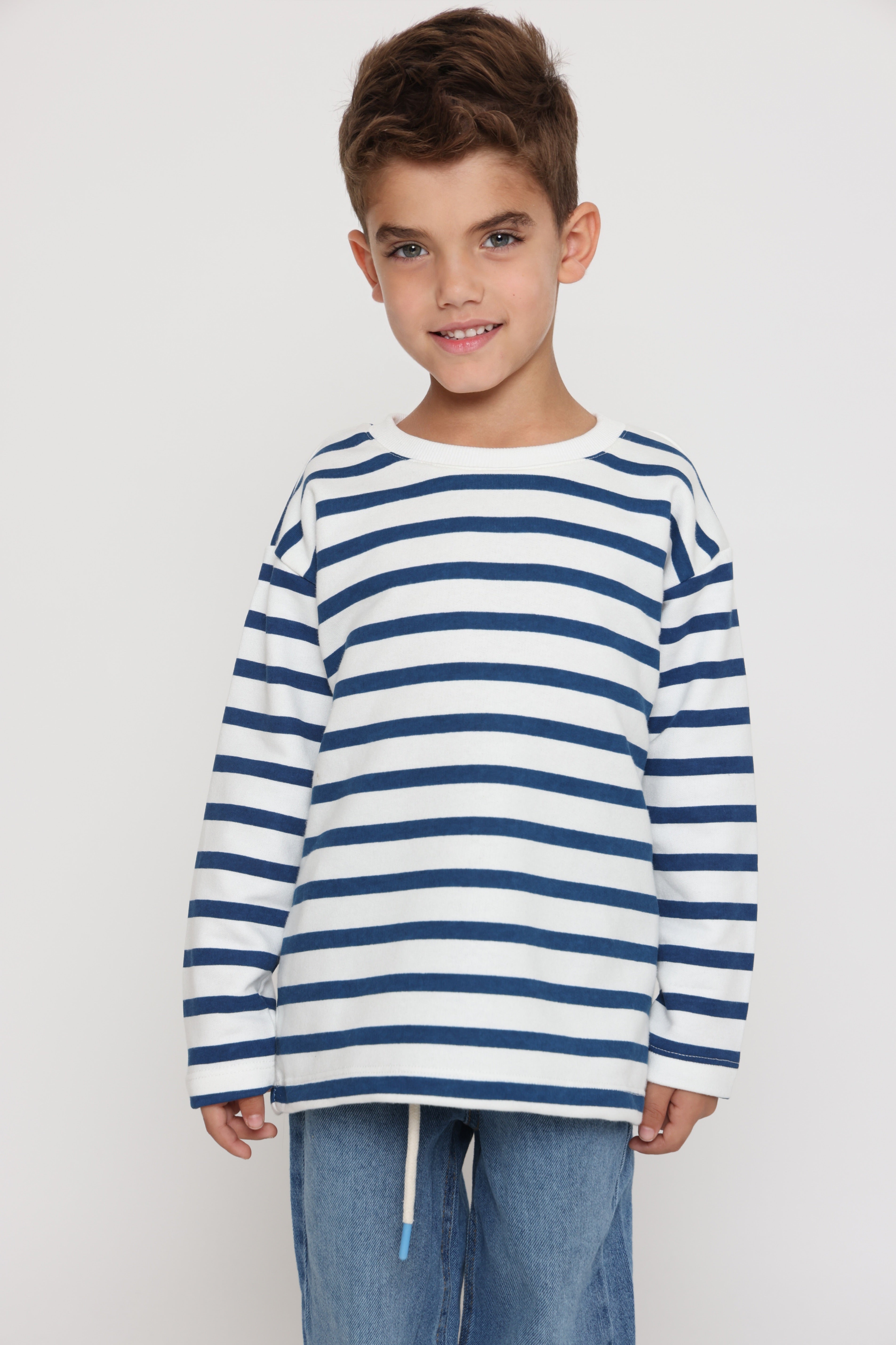 מכנס ג׳וג גינס - כחול