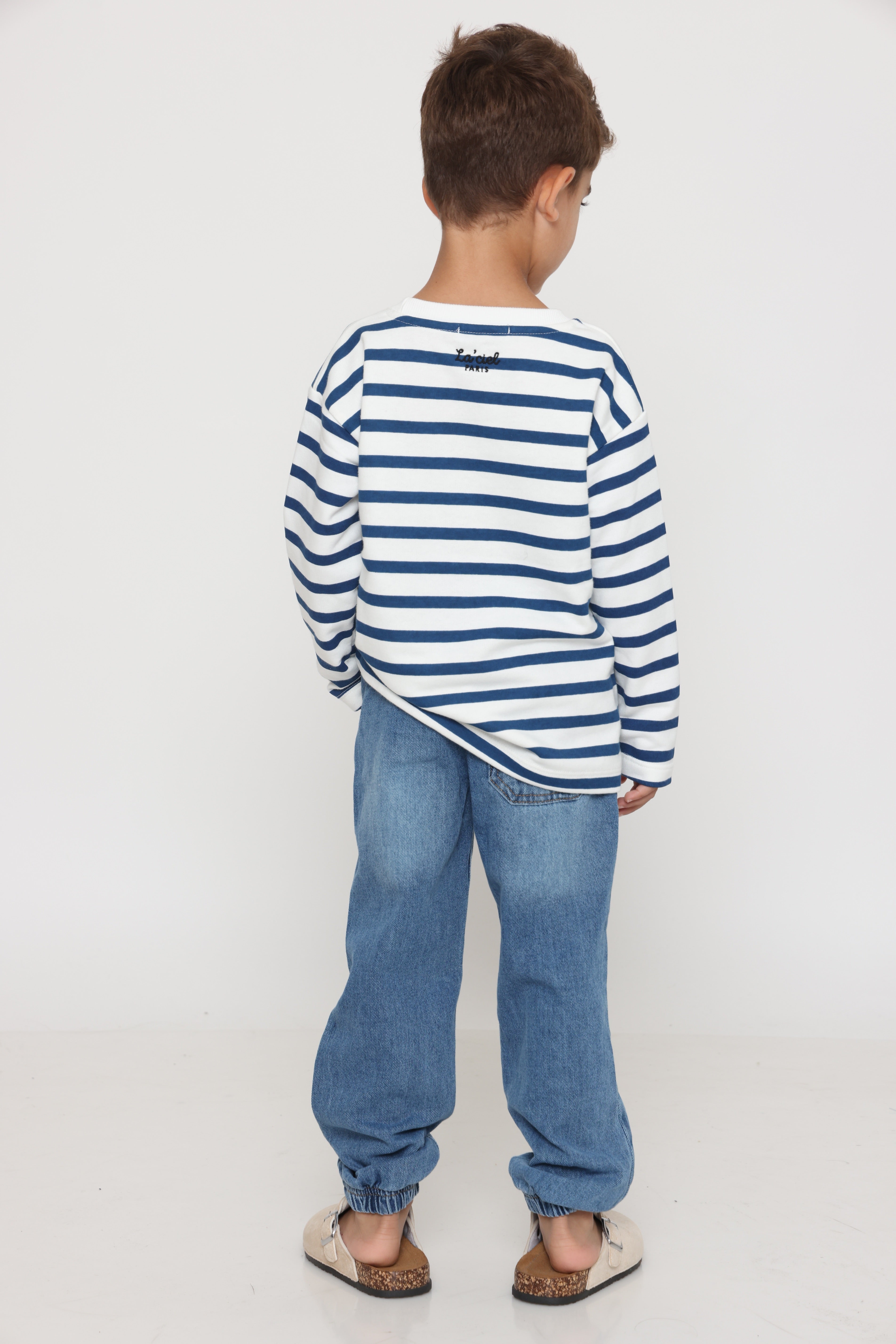 מכנס ג׳וג גינס - כחול