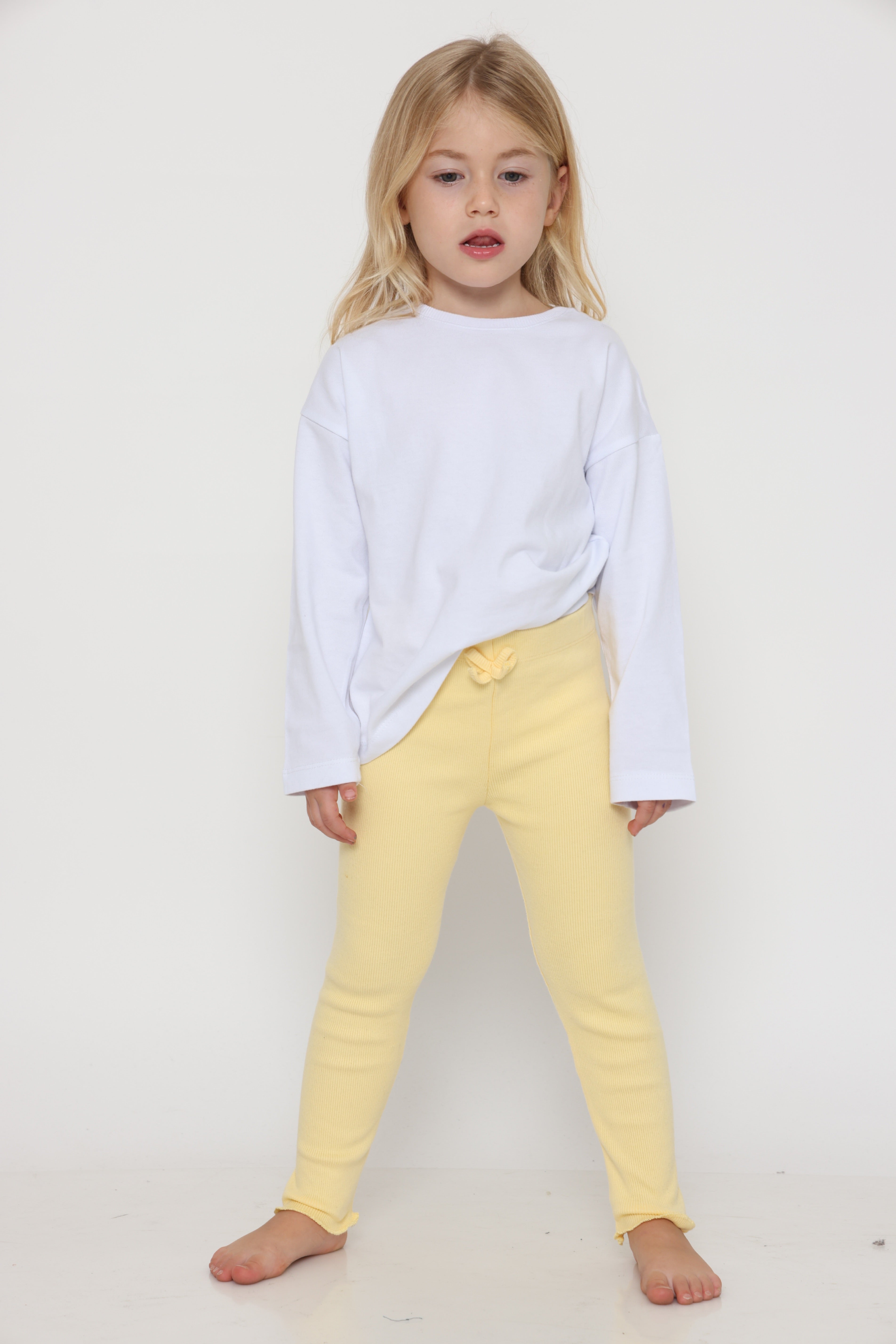 טייץ - צהוב בננה