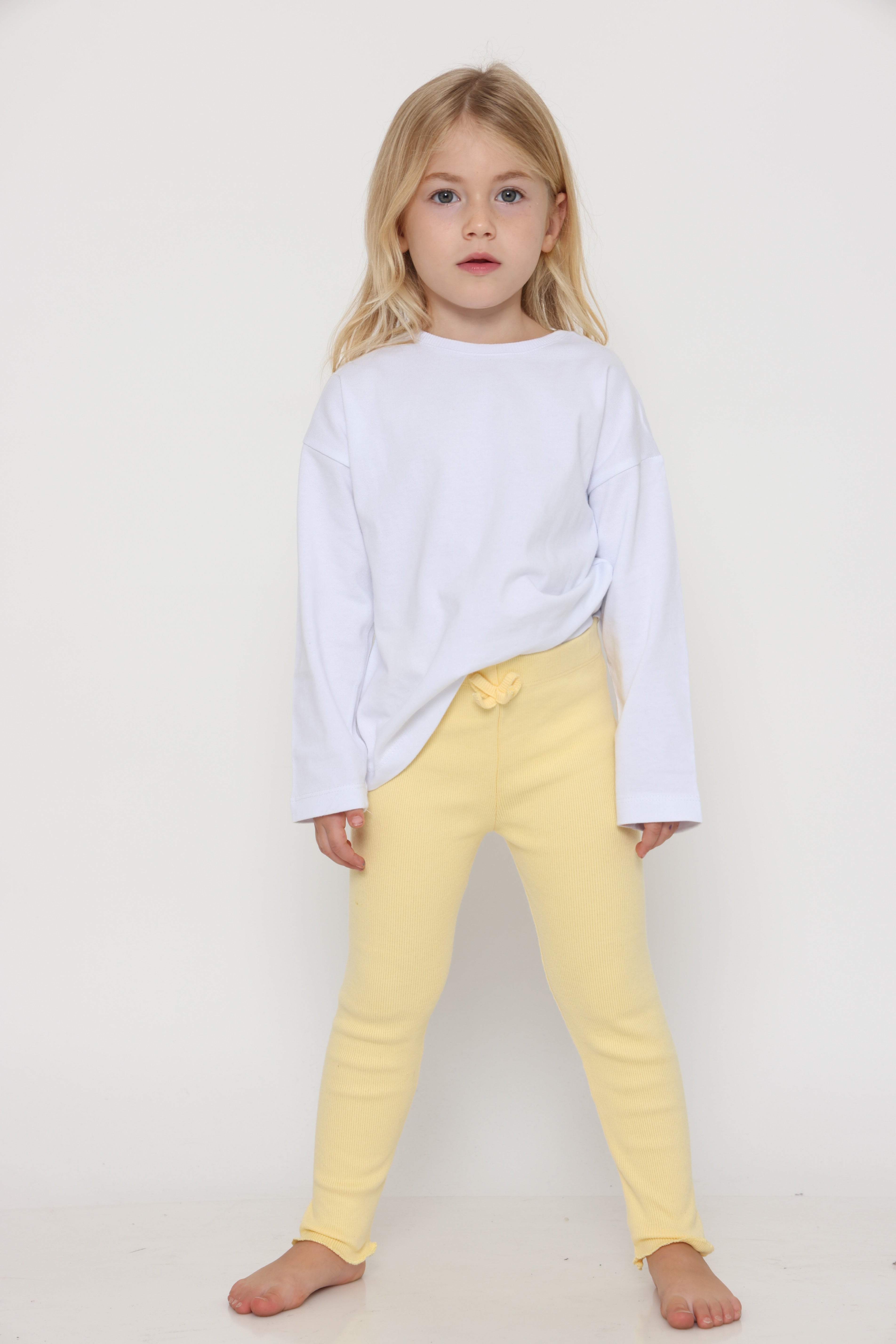 טייץ - צהוב בננה