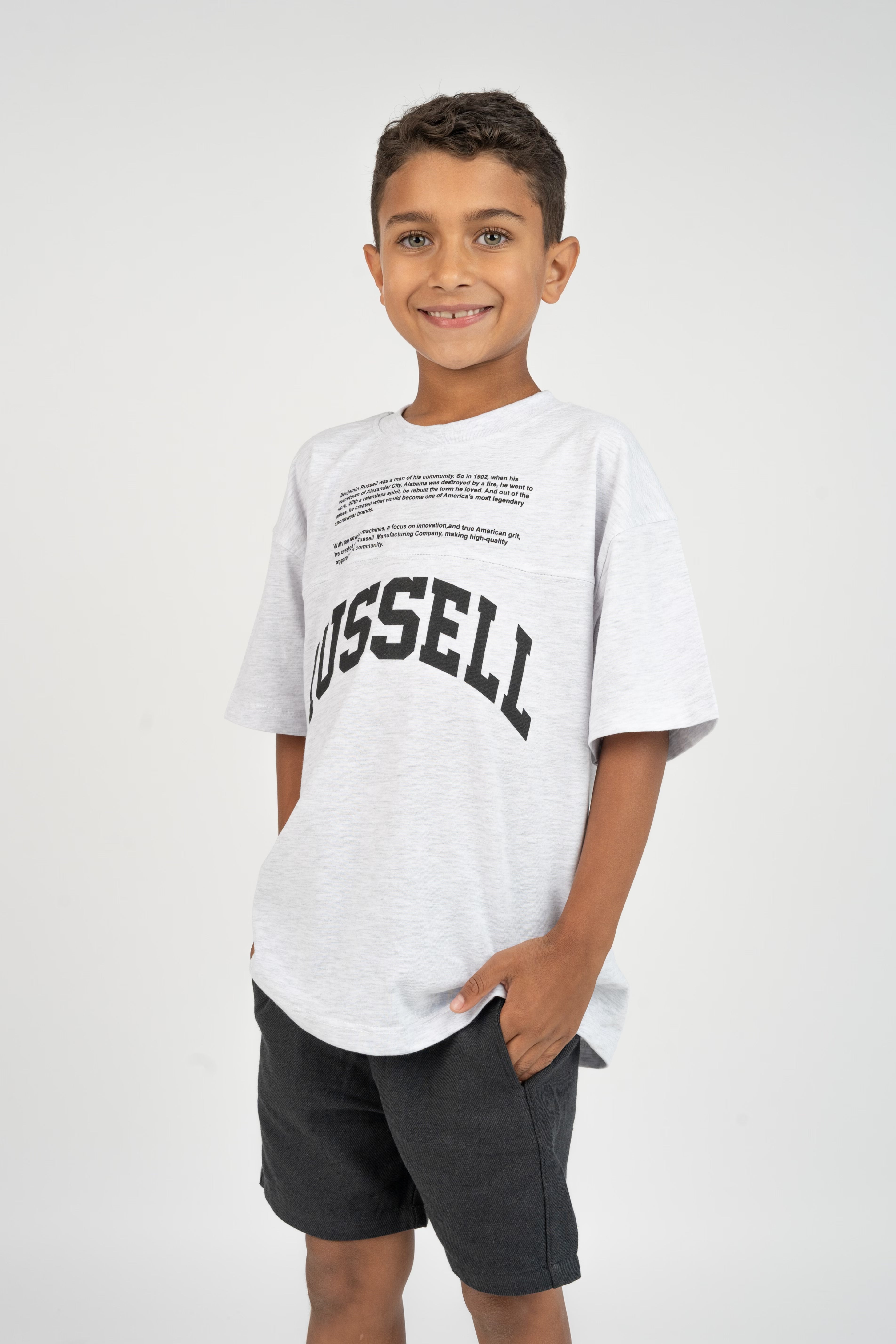 טי שירט russeel אובר סייז