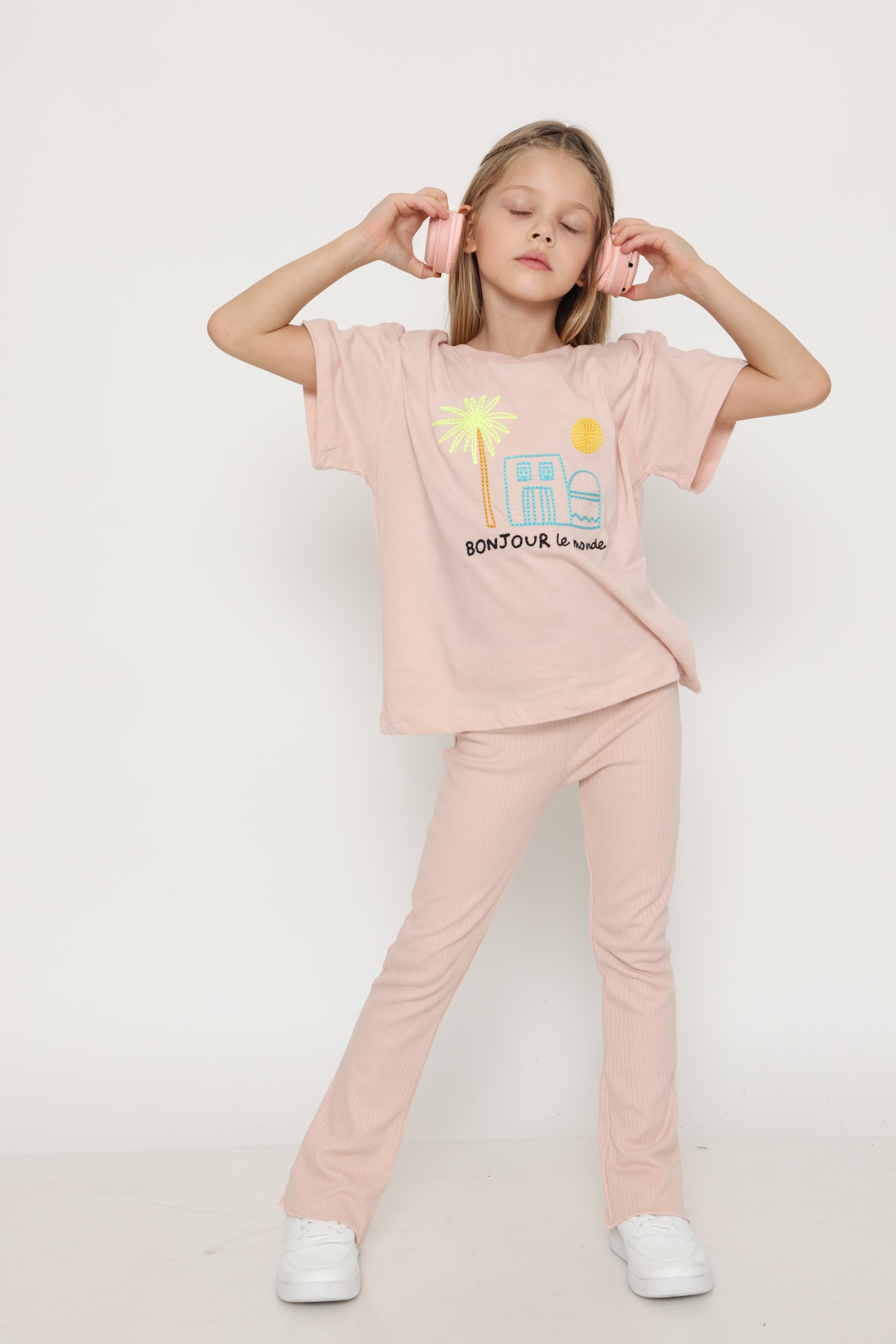 חליפה בונזור ורודה