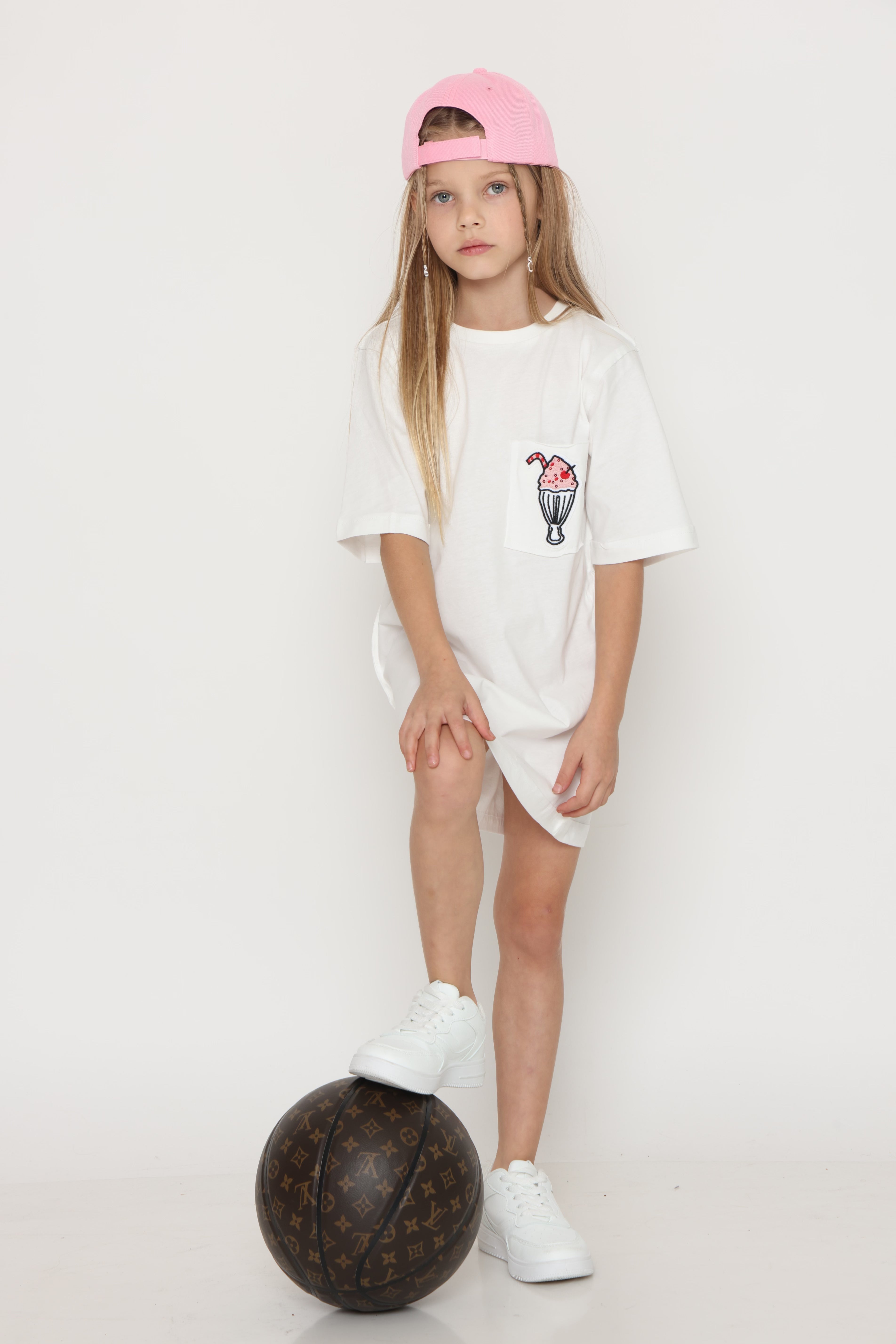 שמלת אוברסייז גלידה