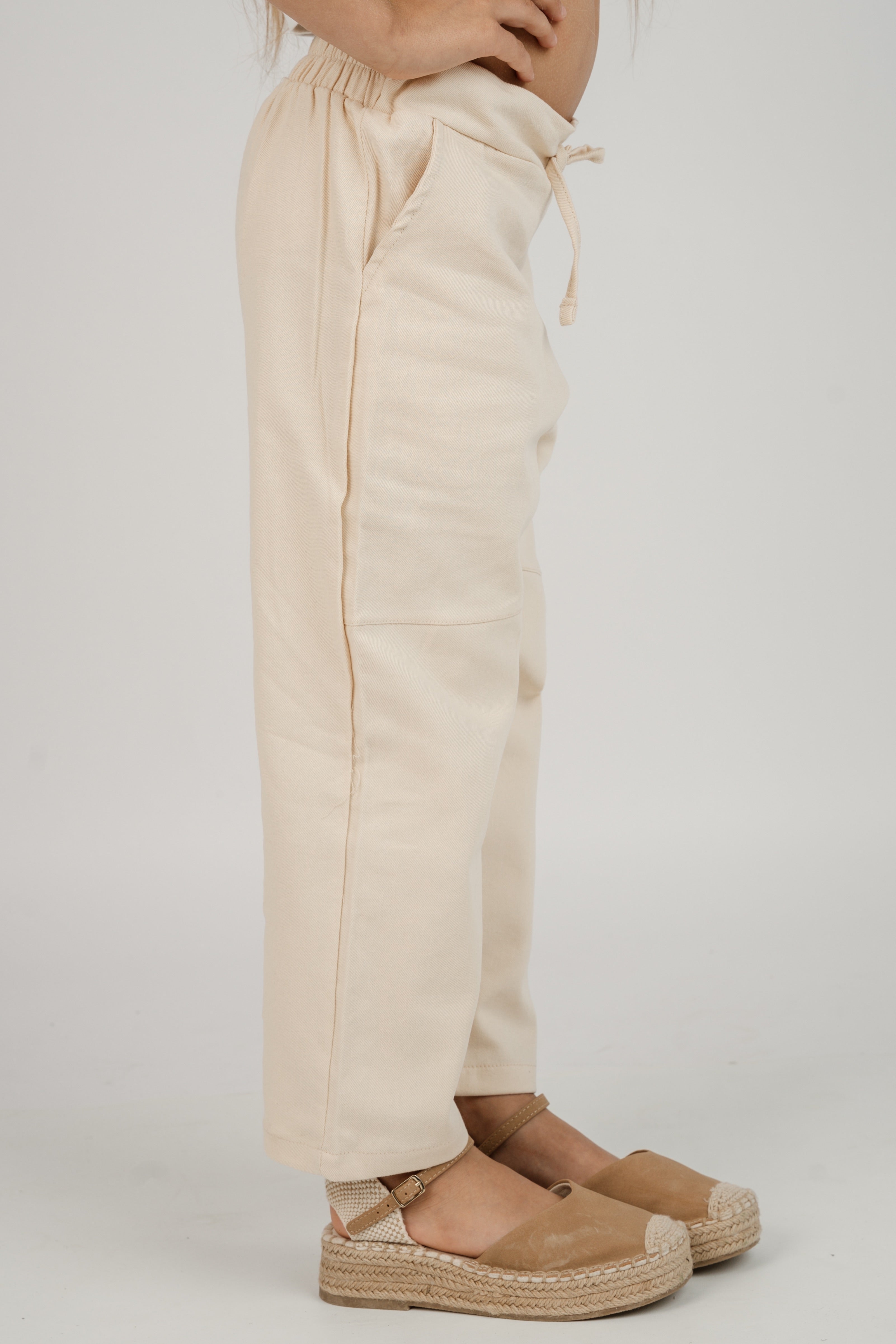 מכנס slim יוניסקס - בז