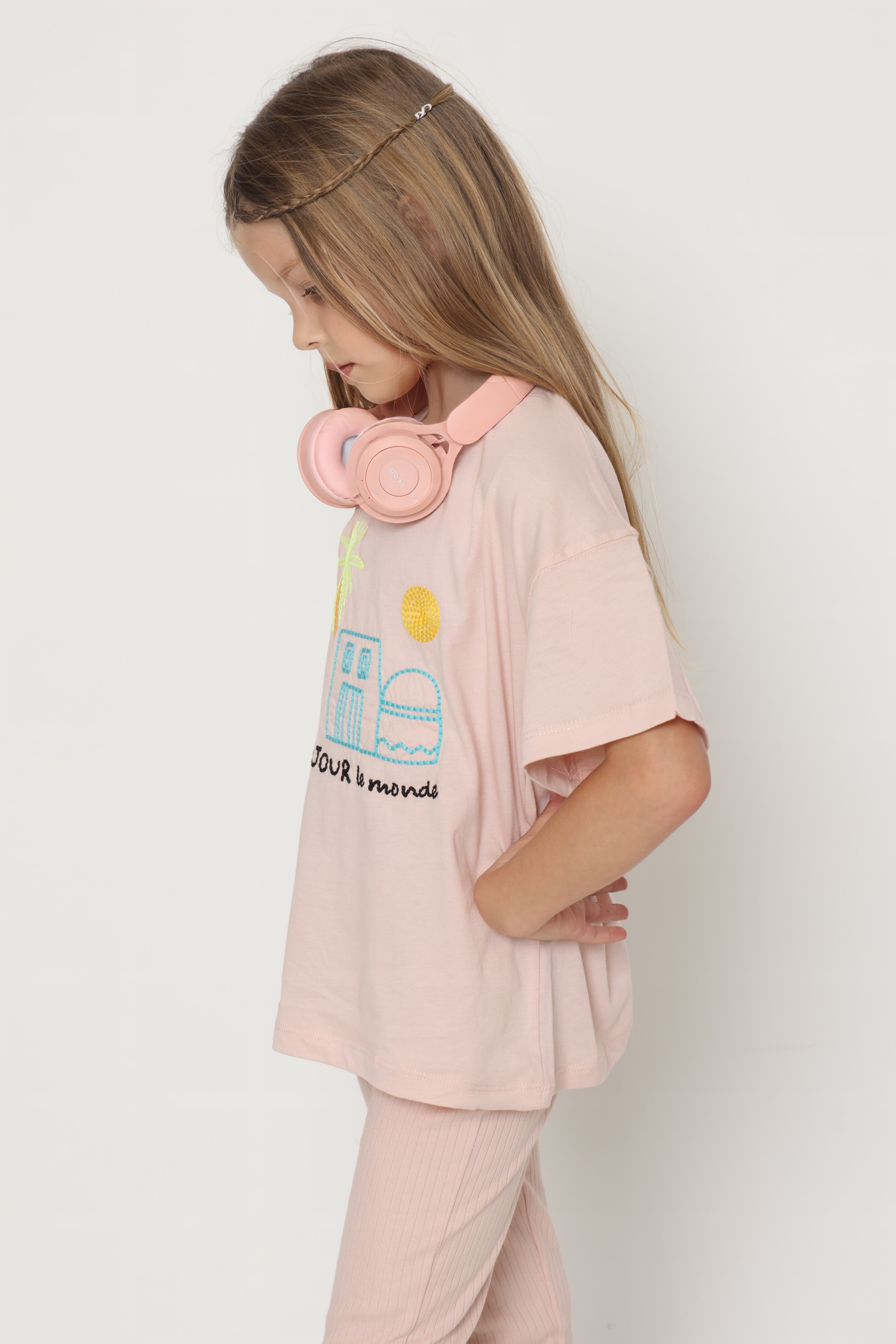 חליפה בונזור ורודה