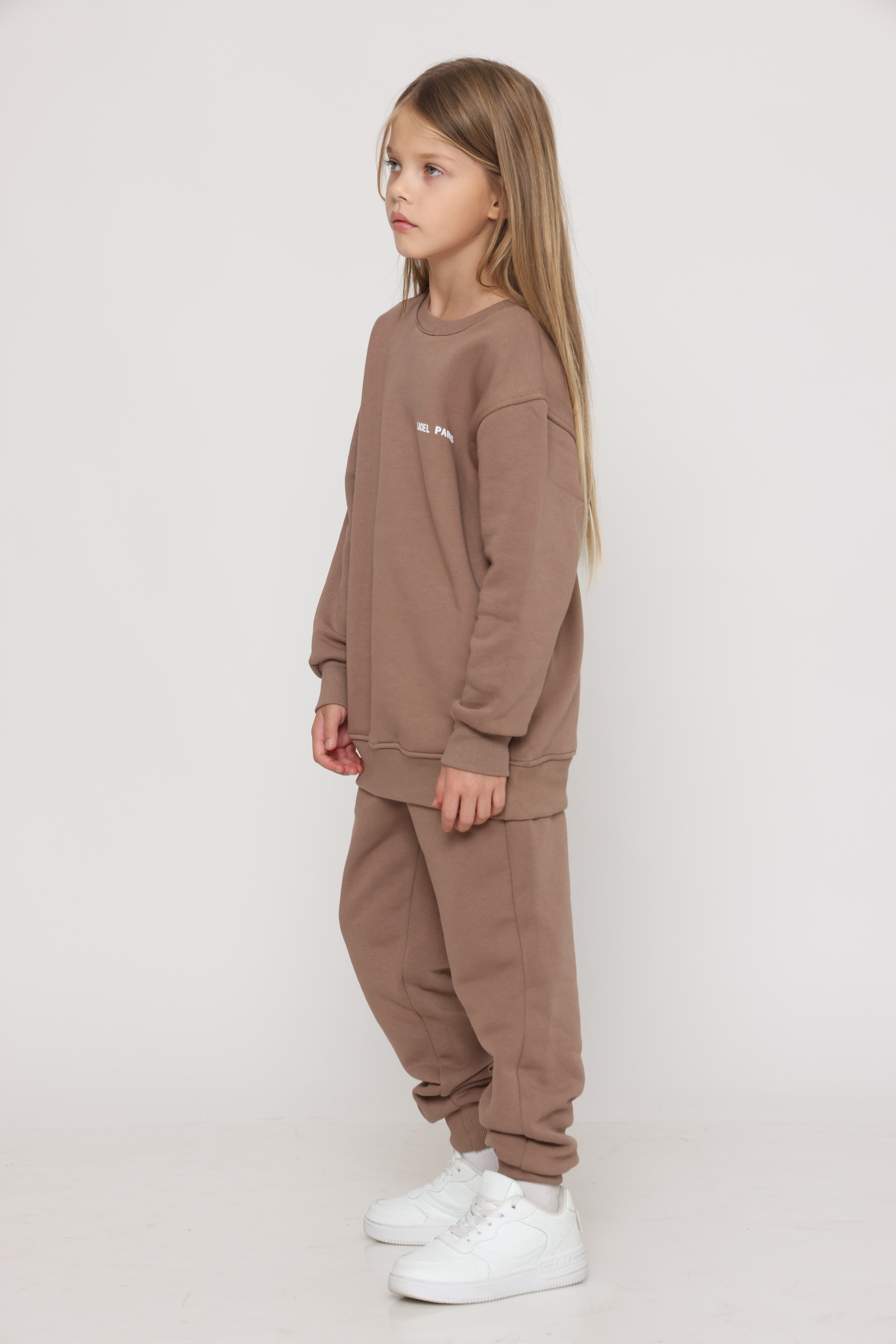 חליפת פוטר Laciel קלאסית בצבע חום טבעי לילדה