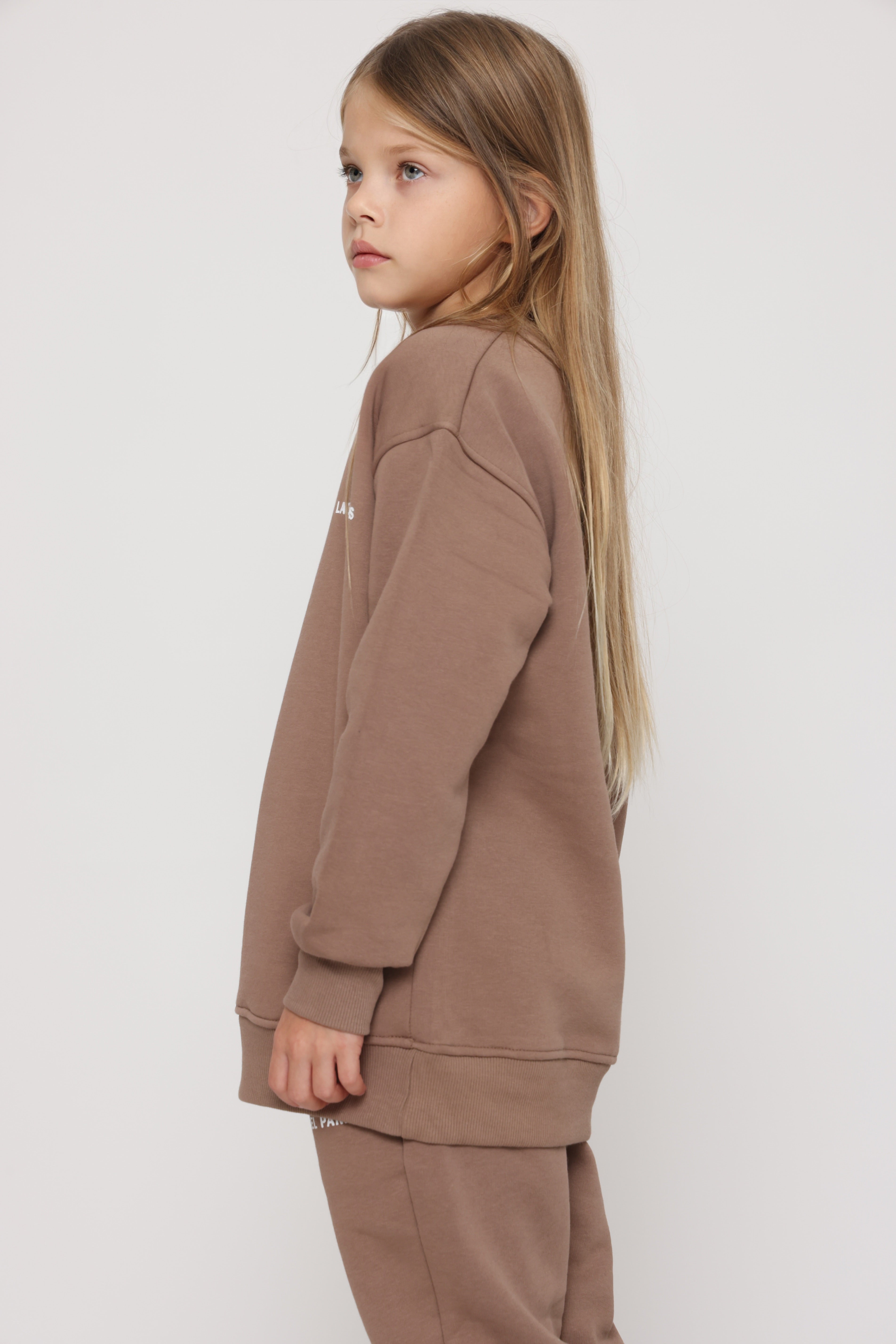 חליפת פוטר Laciel קלאסית בצבע חום טבעי לילדה