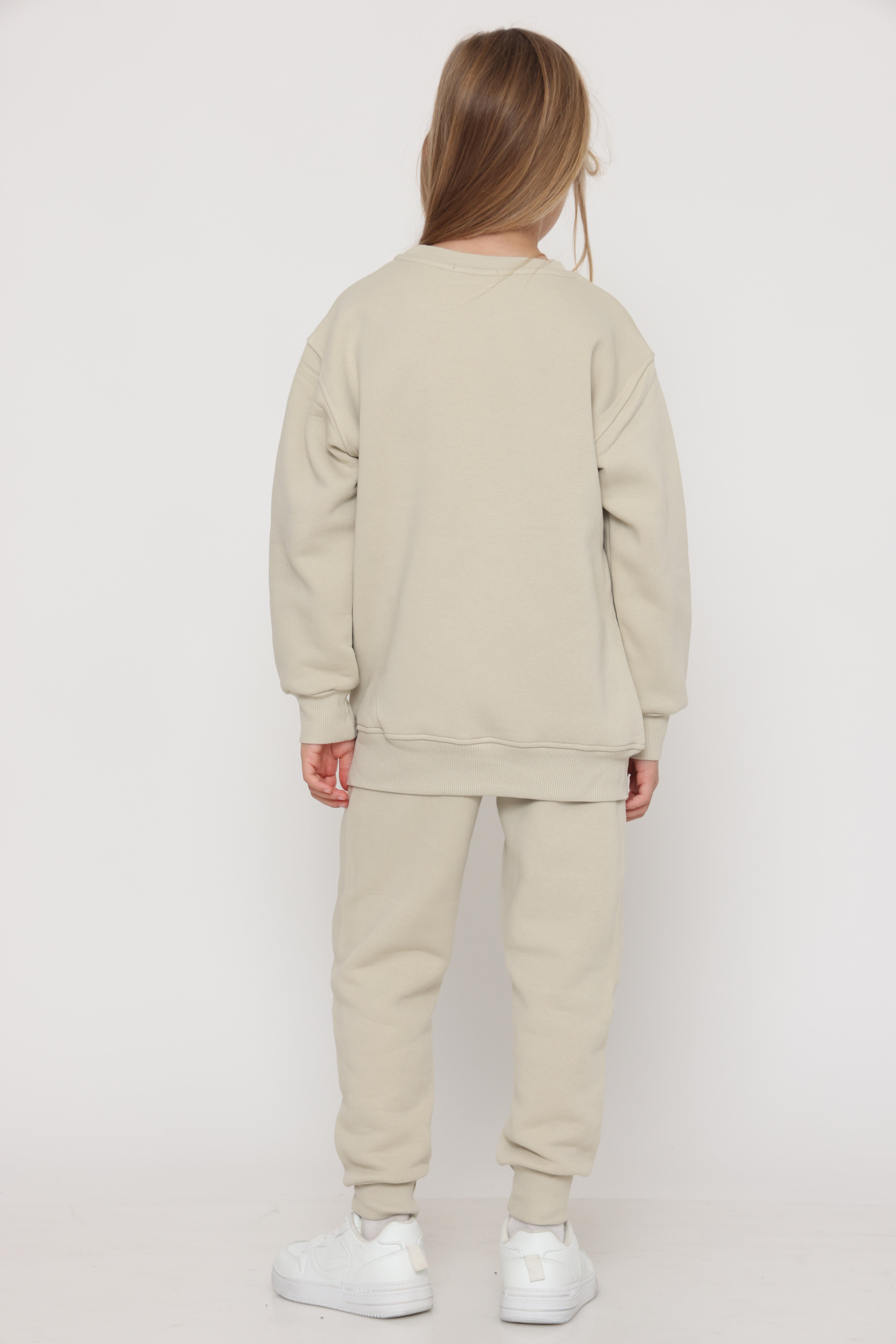 חליפת פוטר Laciel קלאסית בצבע שמנת לילדה