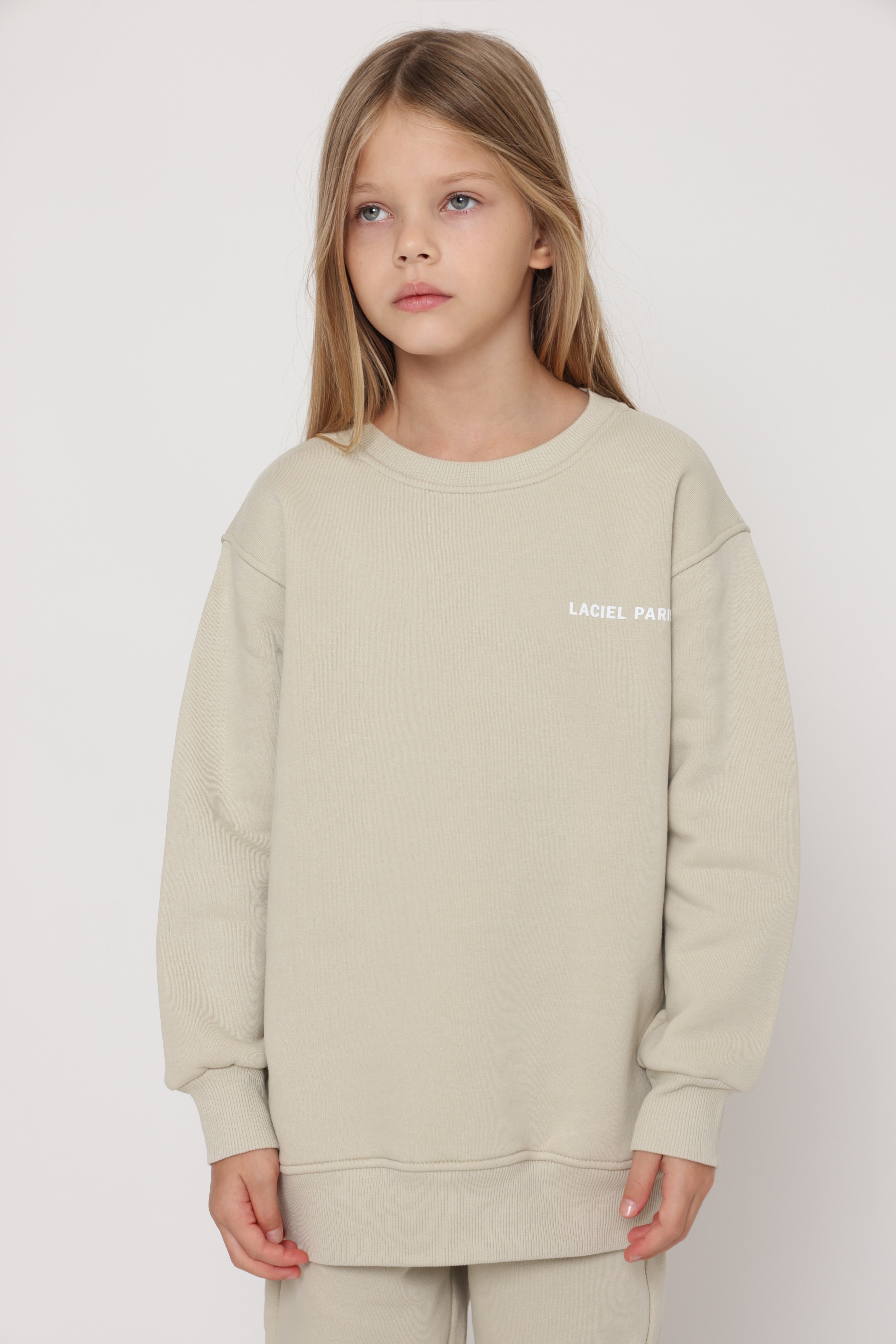 חליפת פוטר Laciel קלאסית בצבע שמנת לילדה