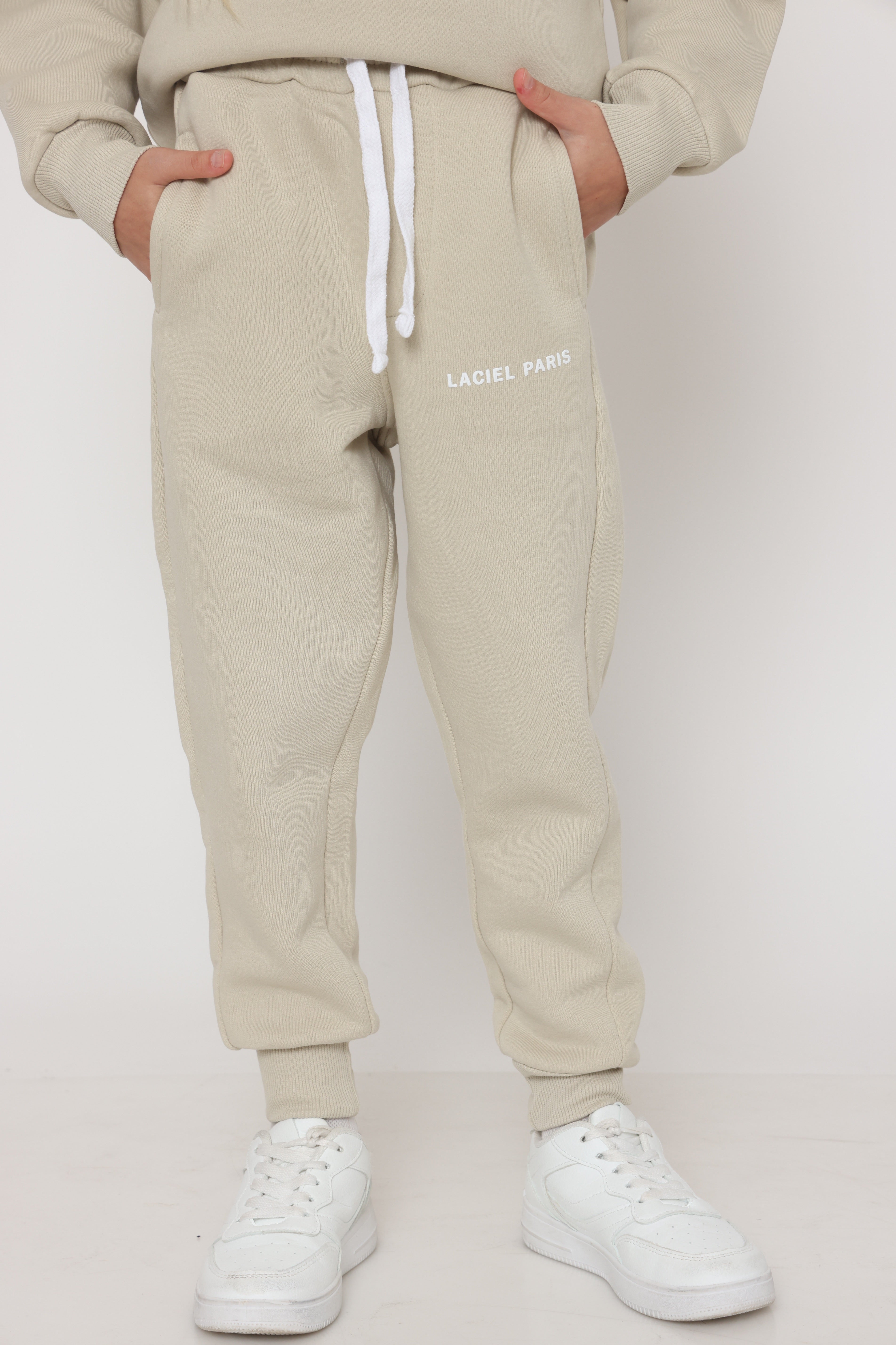 חליפת פוטר Laciel קלאסית בצבע שמנת לילדה