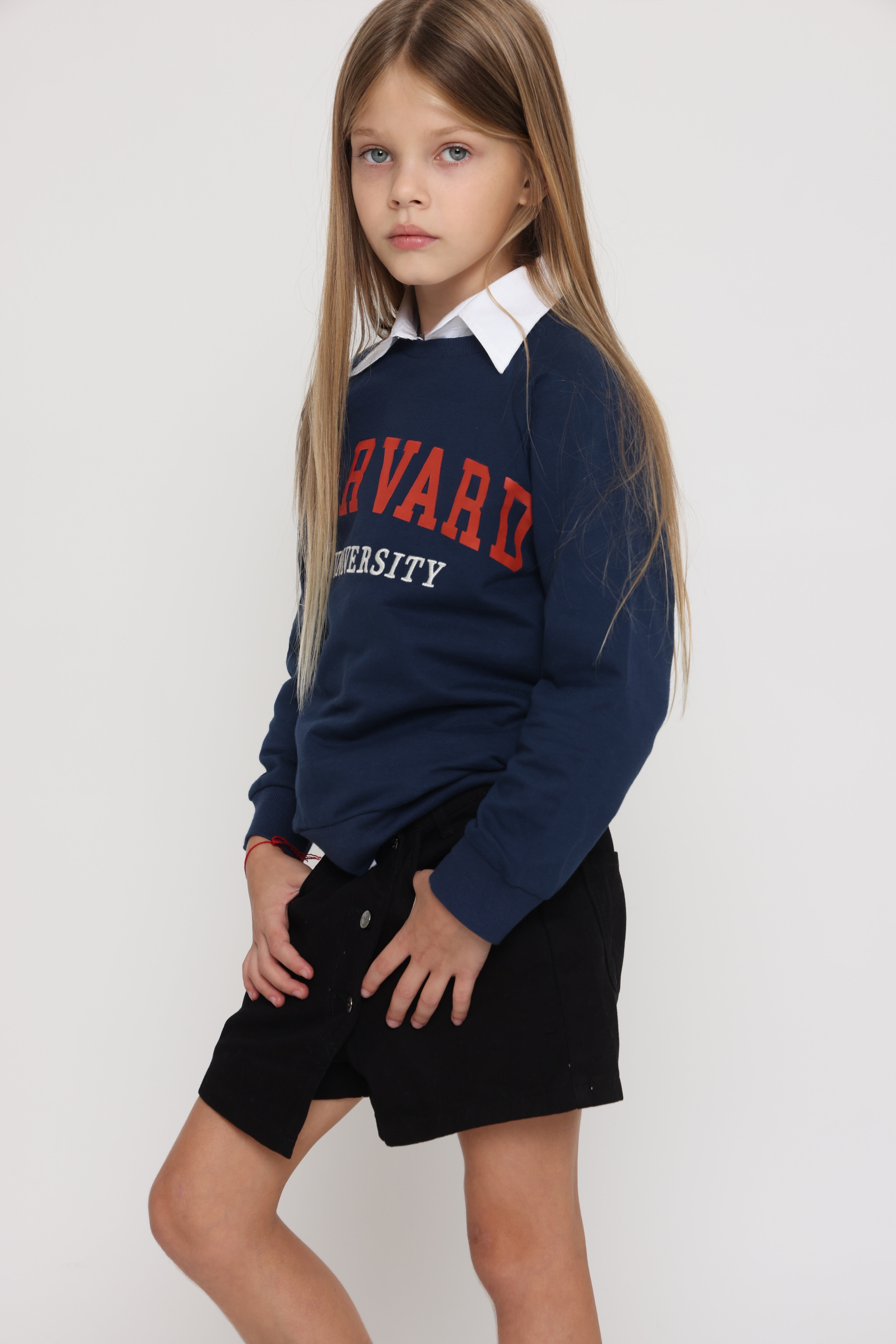 פוטר HARVARD כחול לילדה