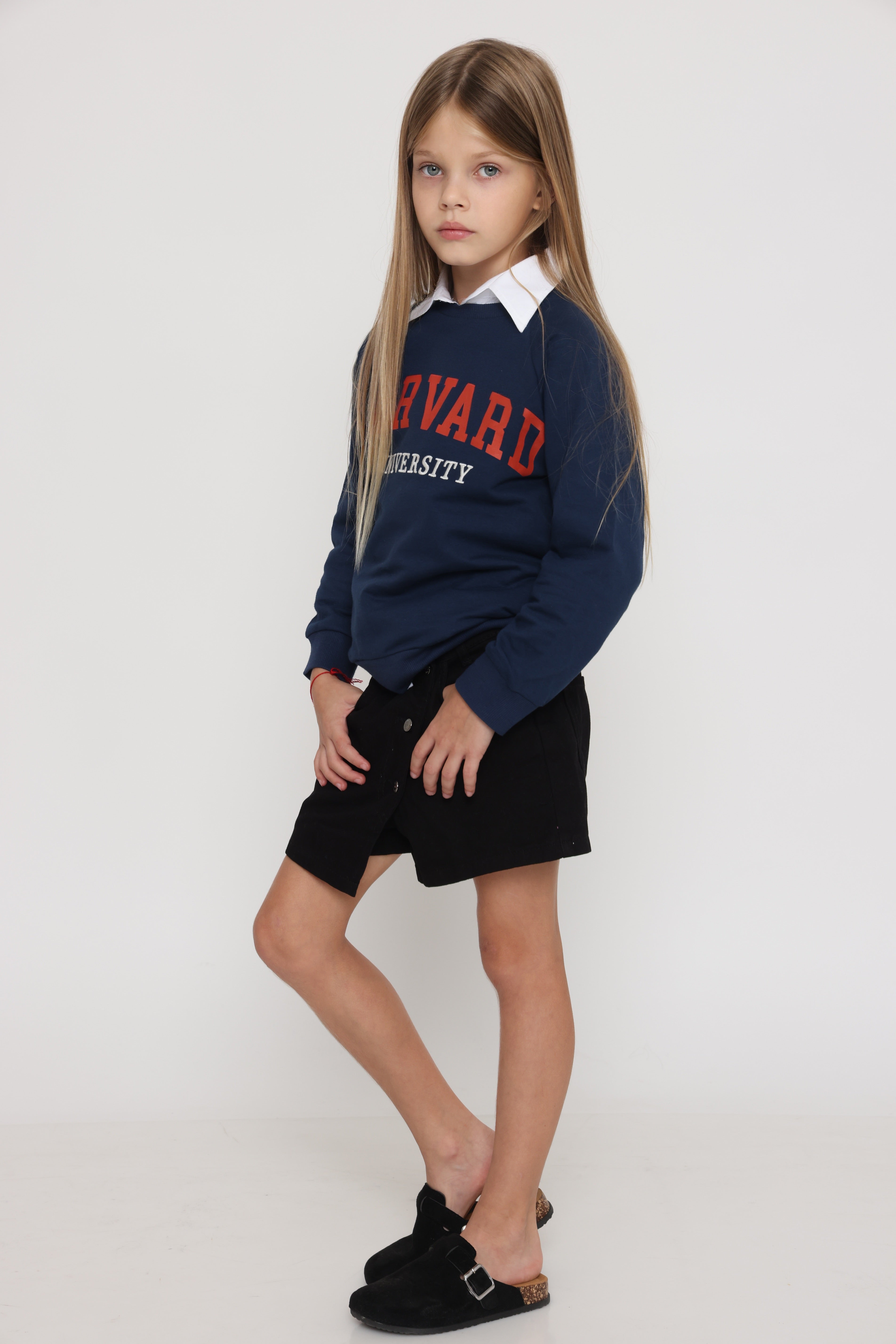 פוטר HARVARD כחול לילדה
