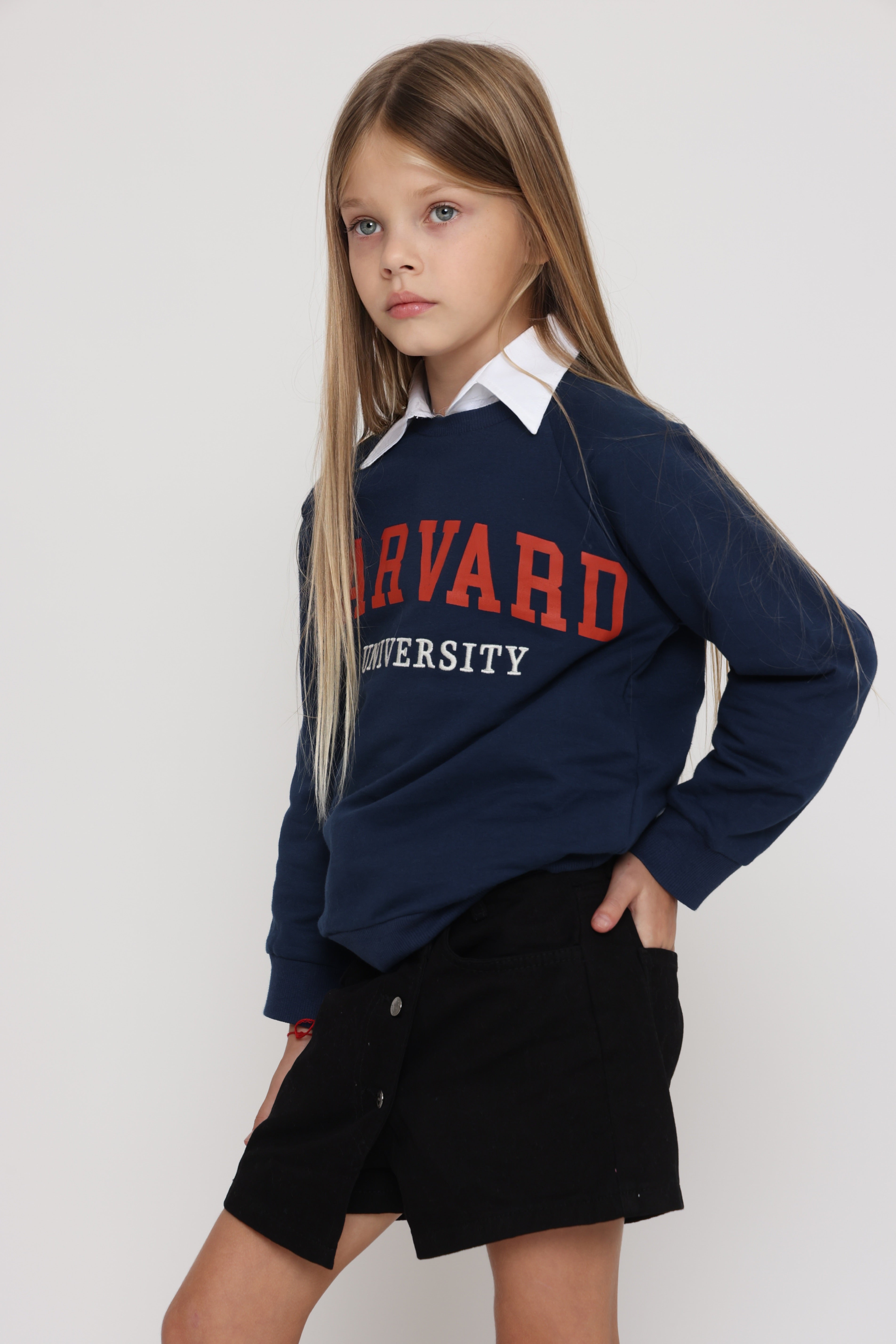 פוטר HARVARD כחול לילדה