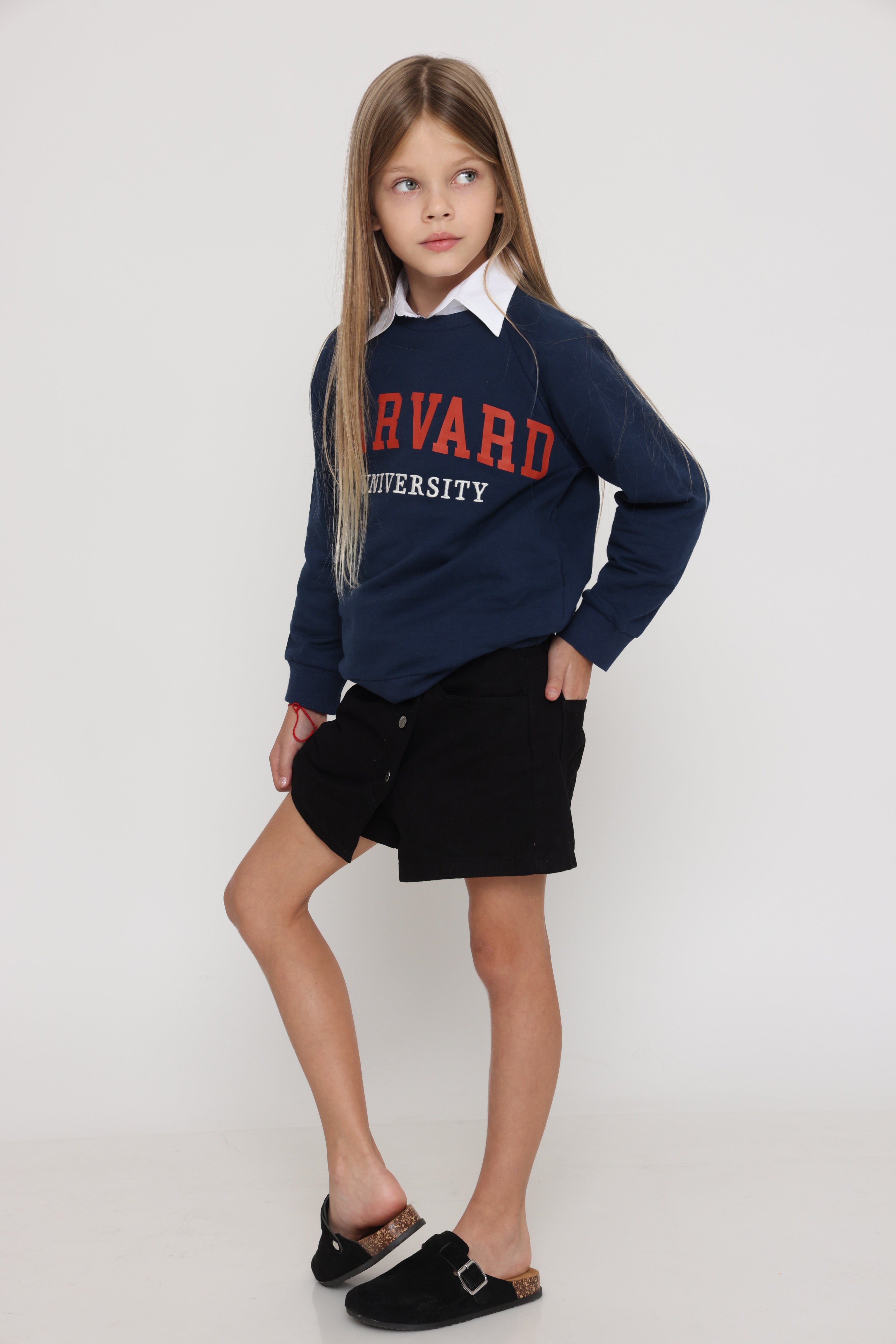 פוטר HARVARD כחול לילדה