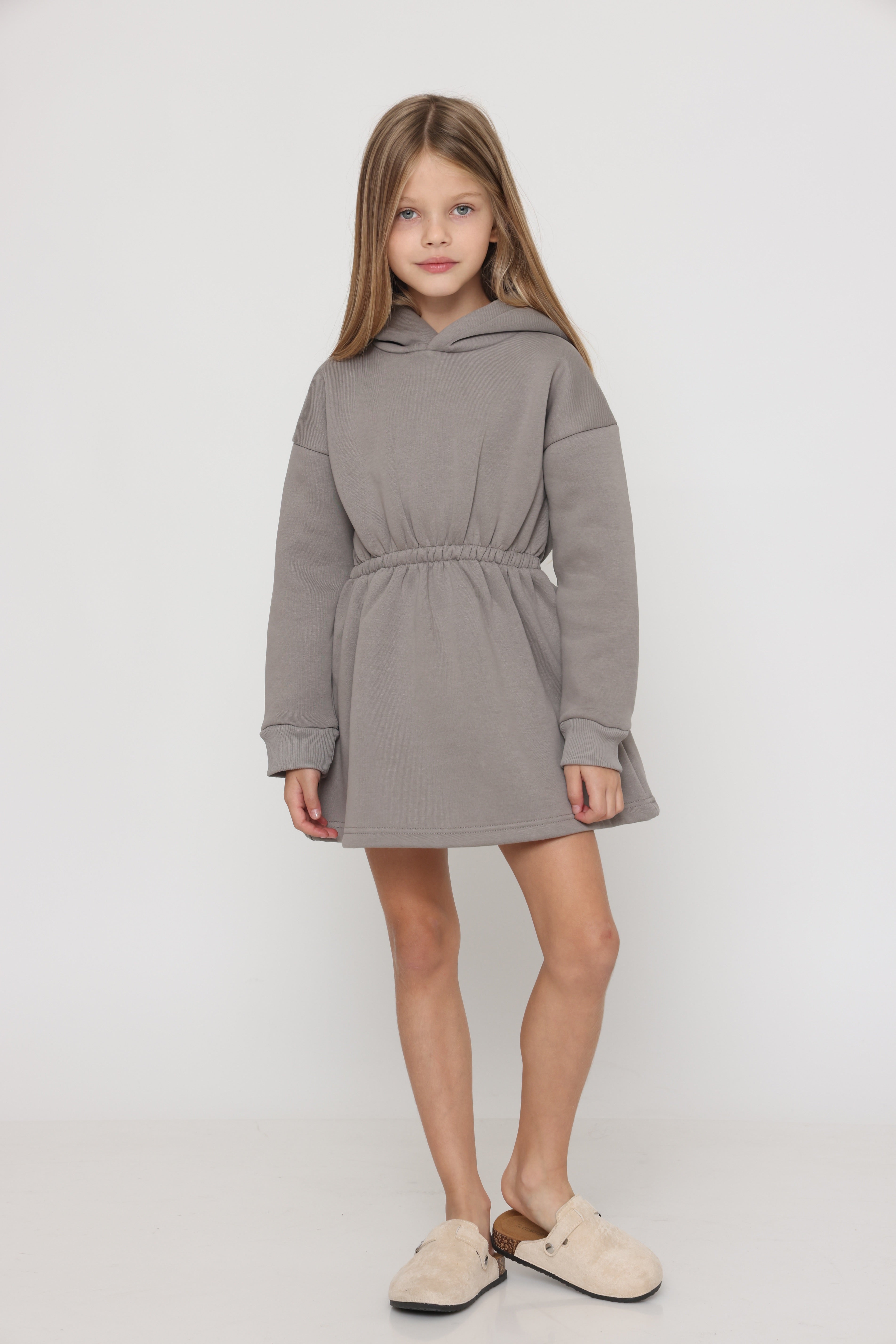 שמלה פוטר עם קפוצון לילדה