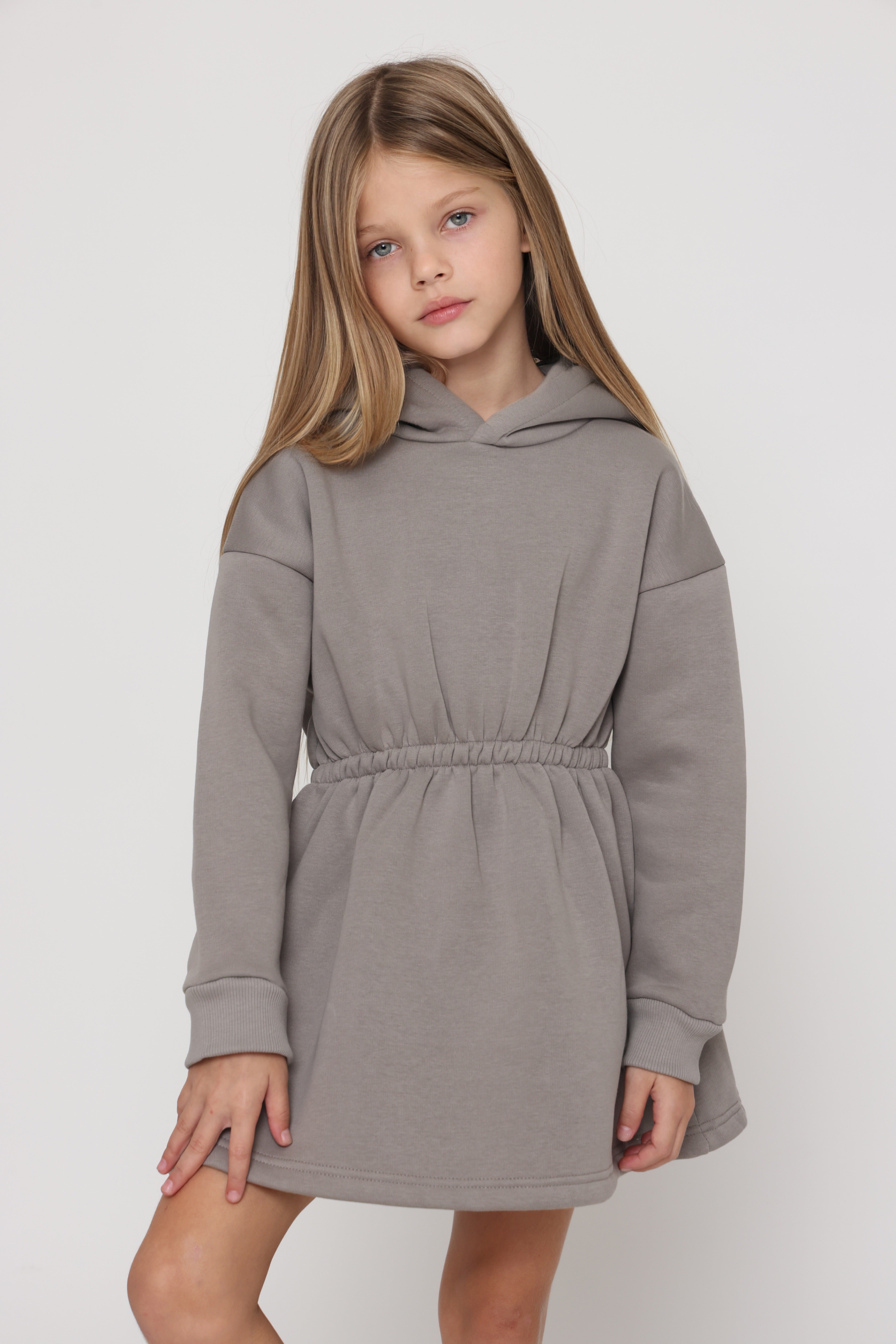 שמלה פוטר עם קפוצון לילדה