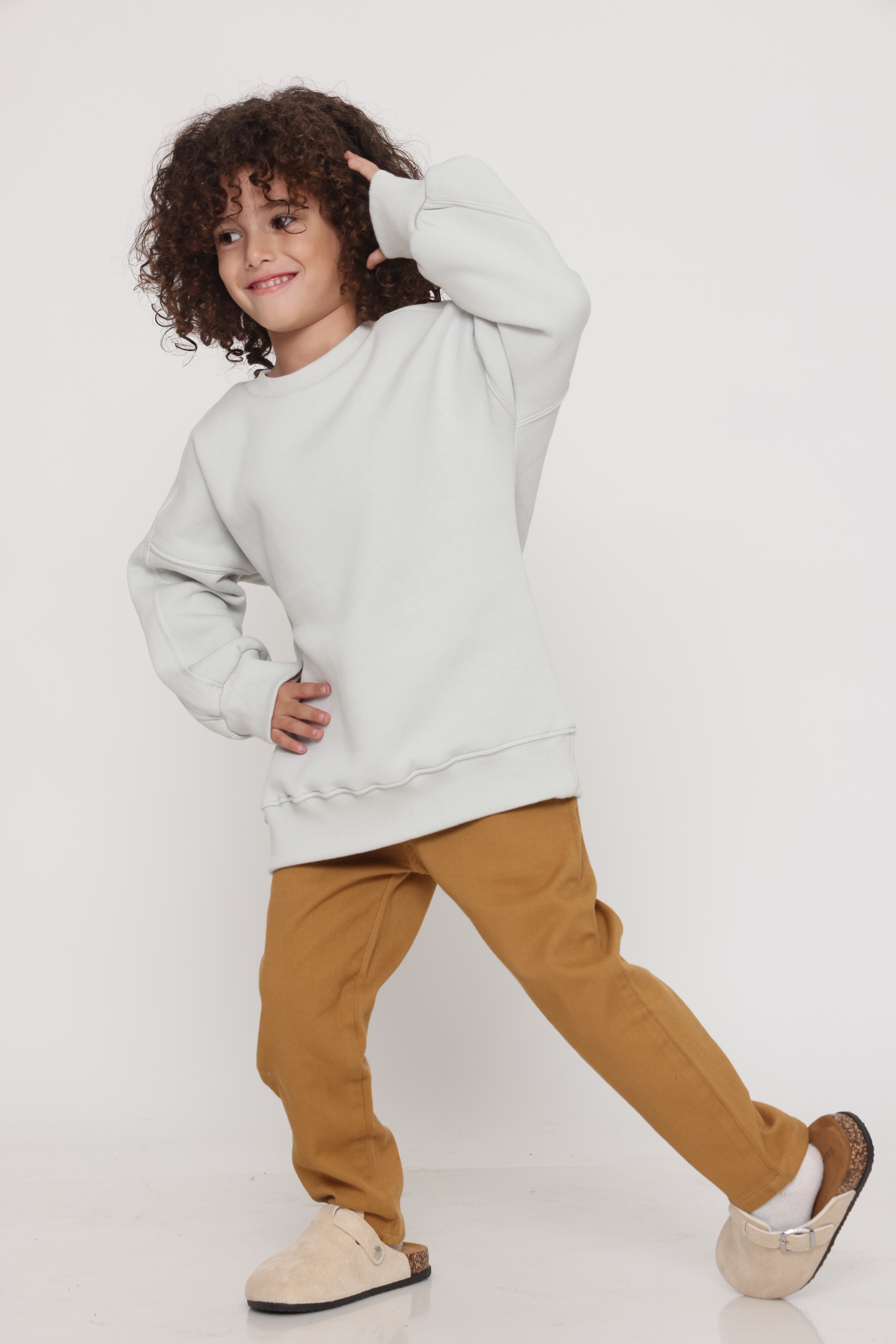 מכנס גבארין חמרה לילד