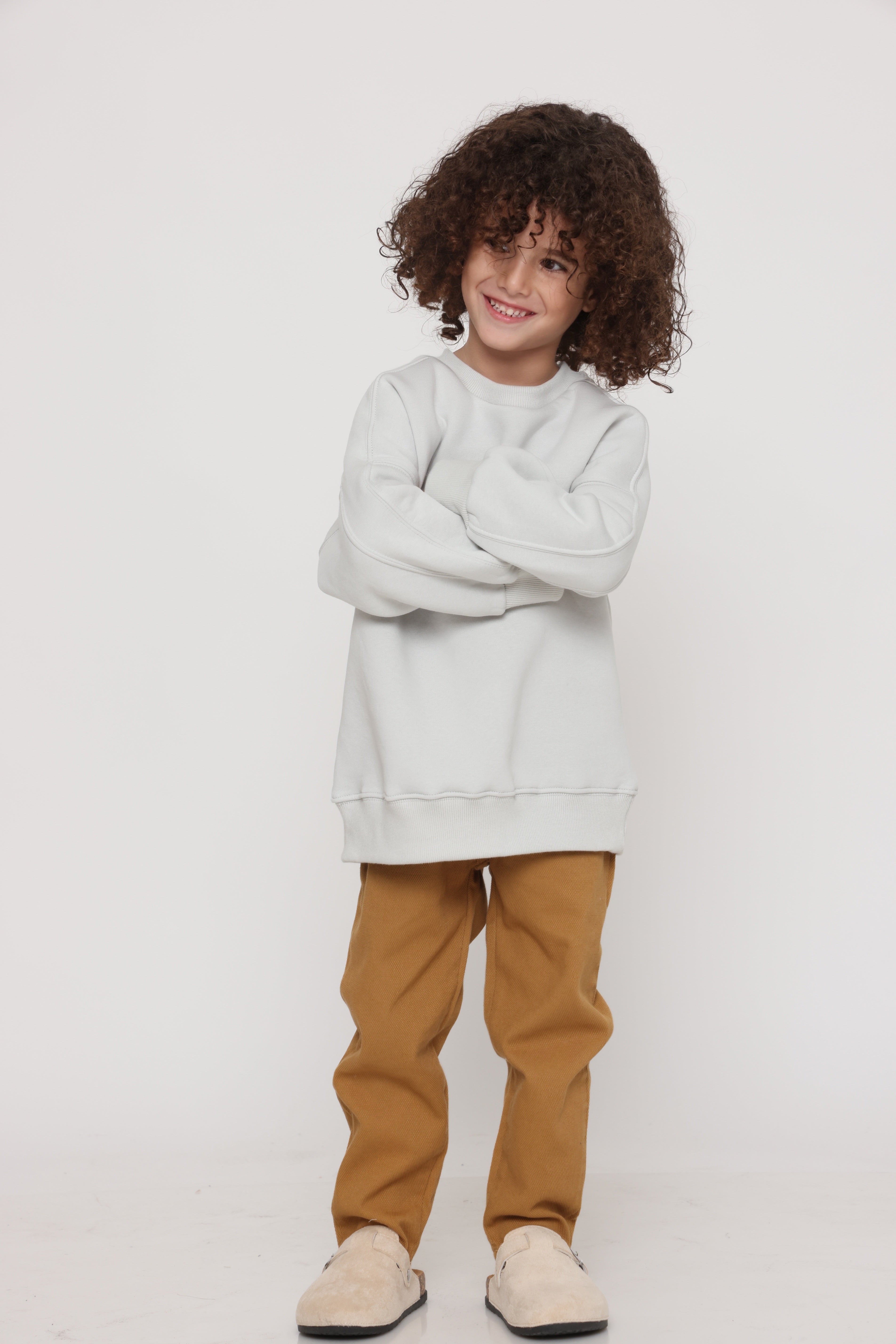 מכנס גבארין חמרה לילד