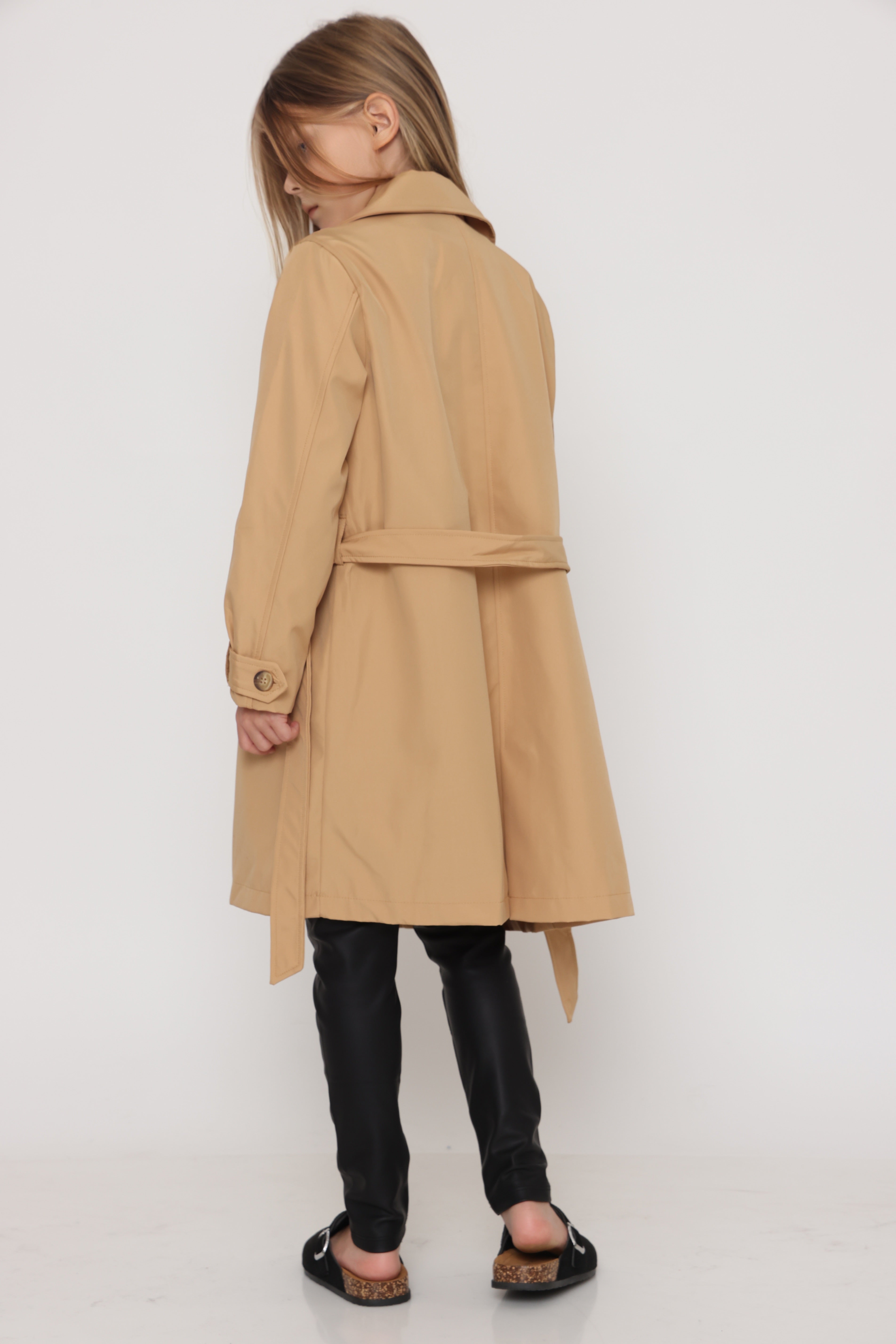 מעיל טרנץ קלאסי לילדות