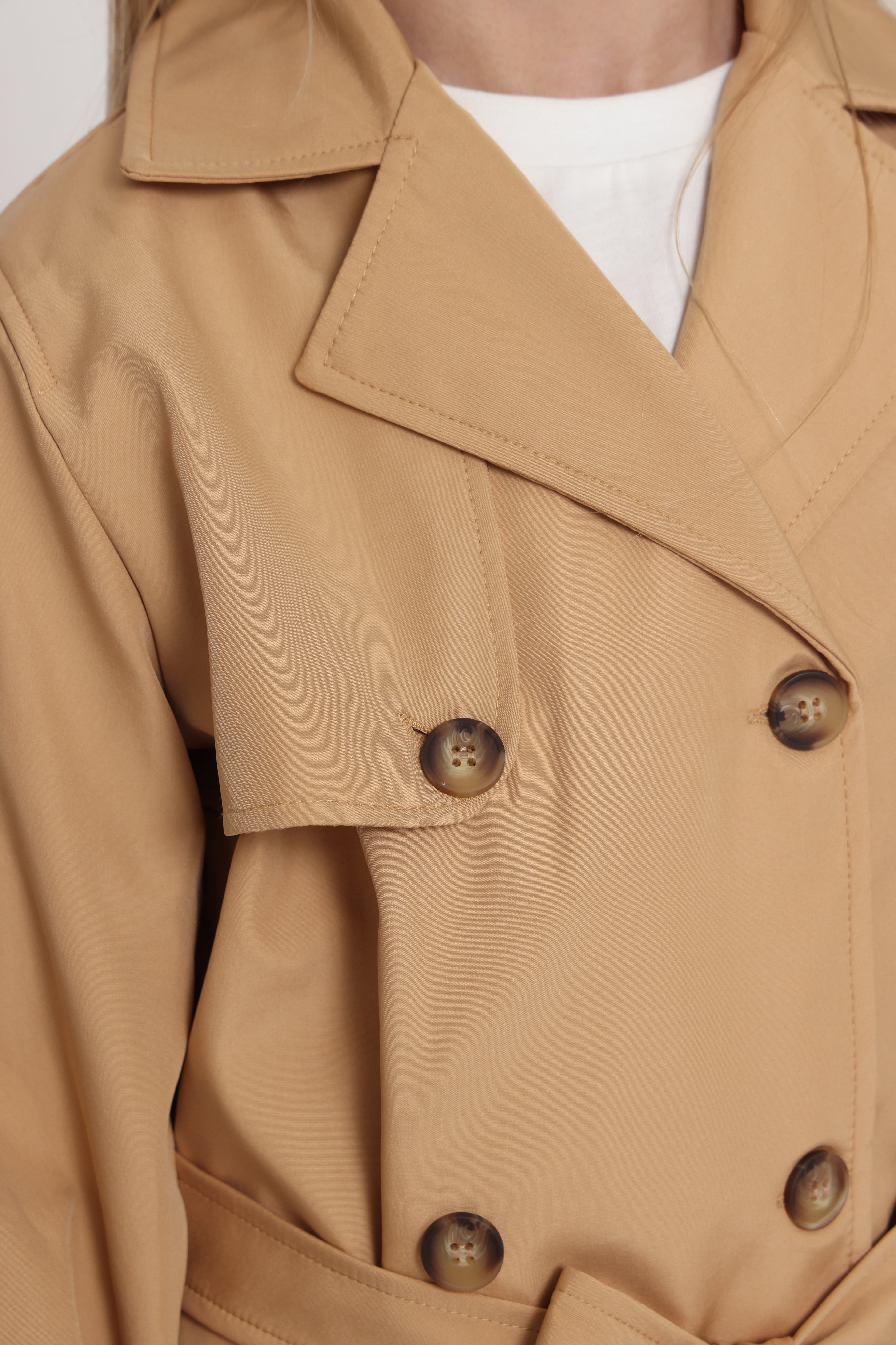 מעיל טרנץ קלאסי לילדות