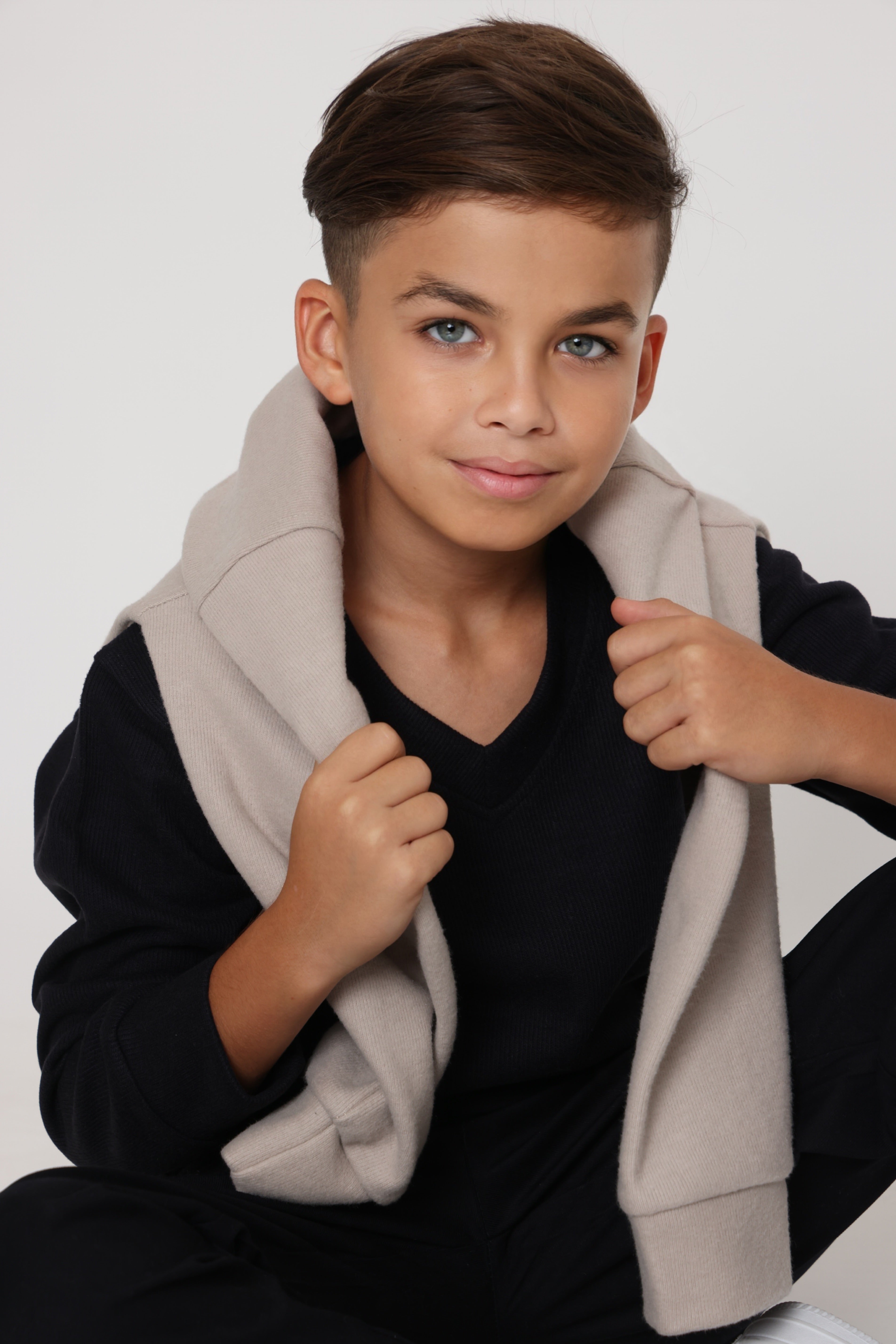 מכנס סיגר קלאסי ספורט אלגנט שחור