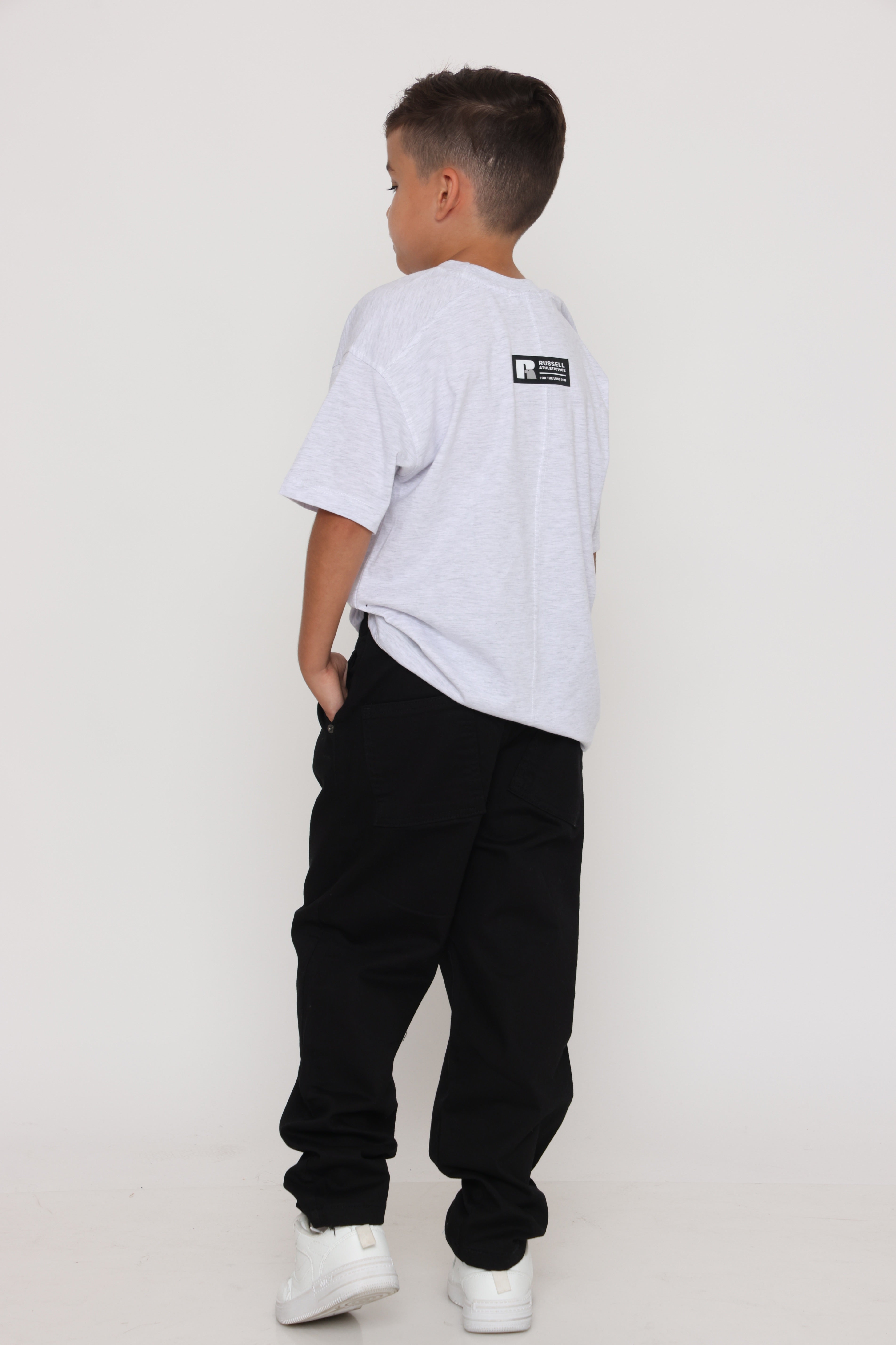 ג׳קט בייסיק ספורט אלגנט שחור לילד