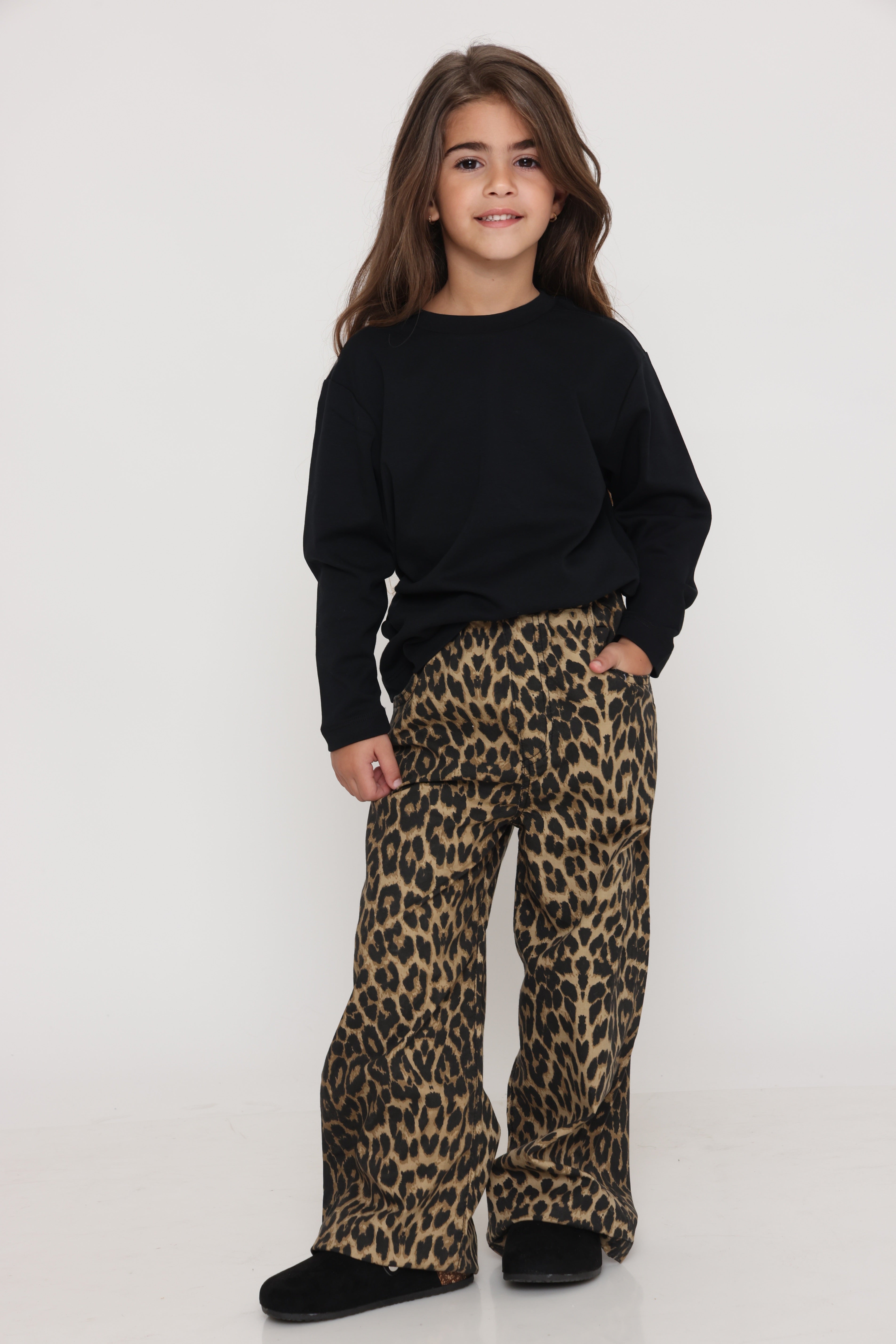 מכנס מנומר ארוך