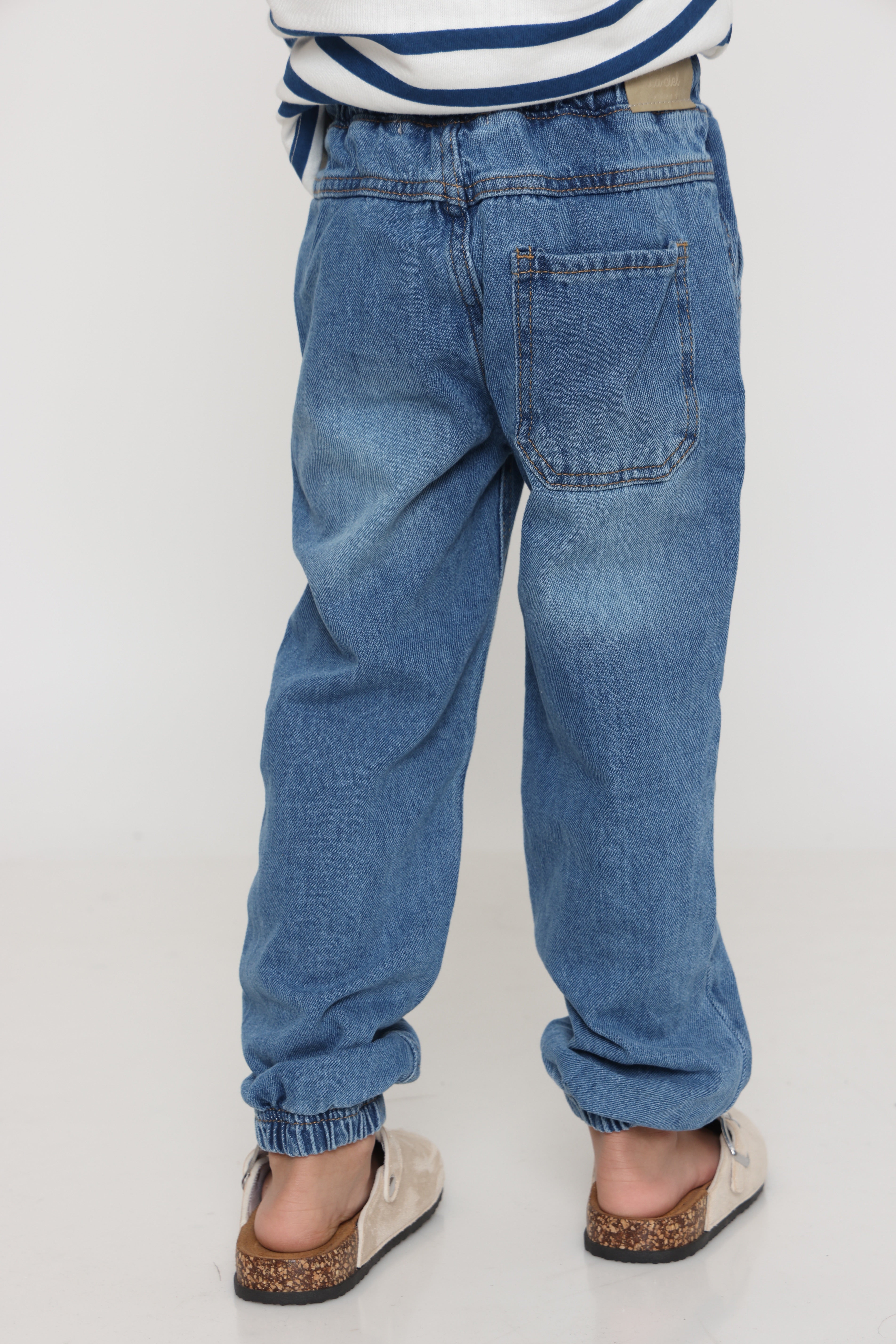 חולצת פסים קלאסית בנים - כחול