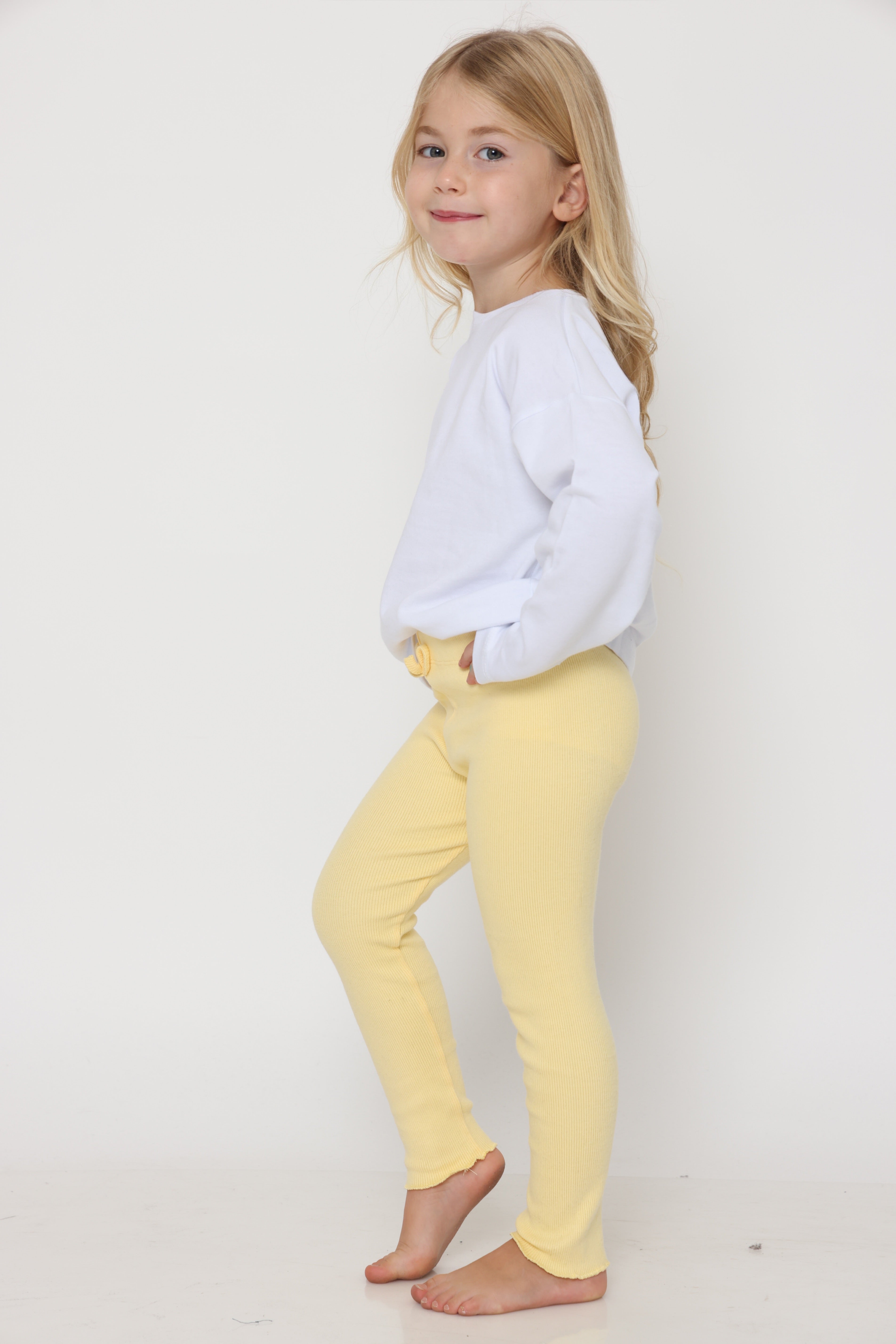 טייץ - צהוב בננה